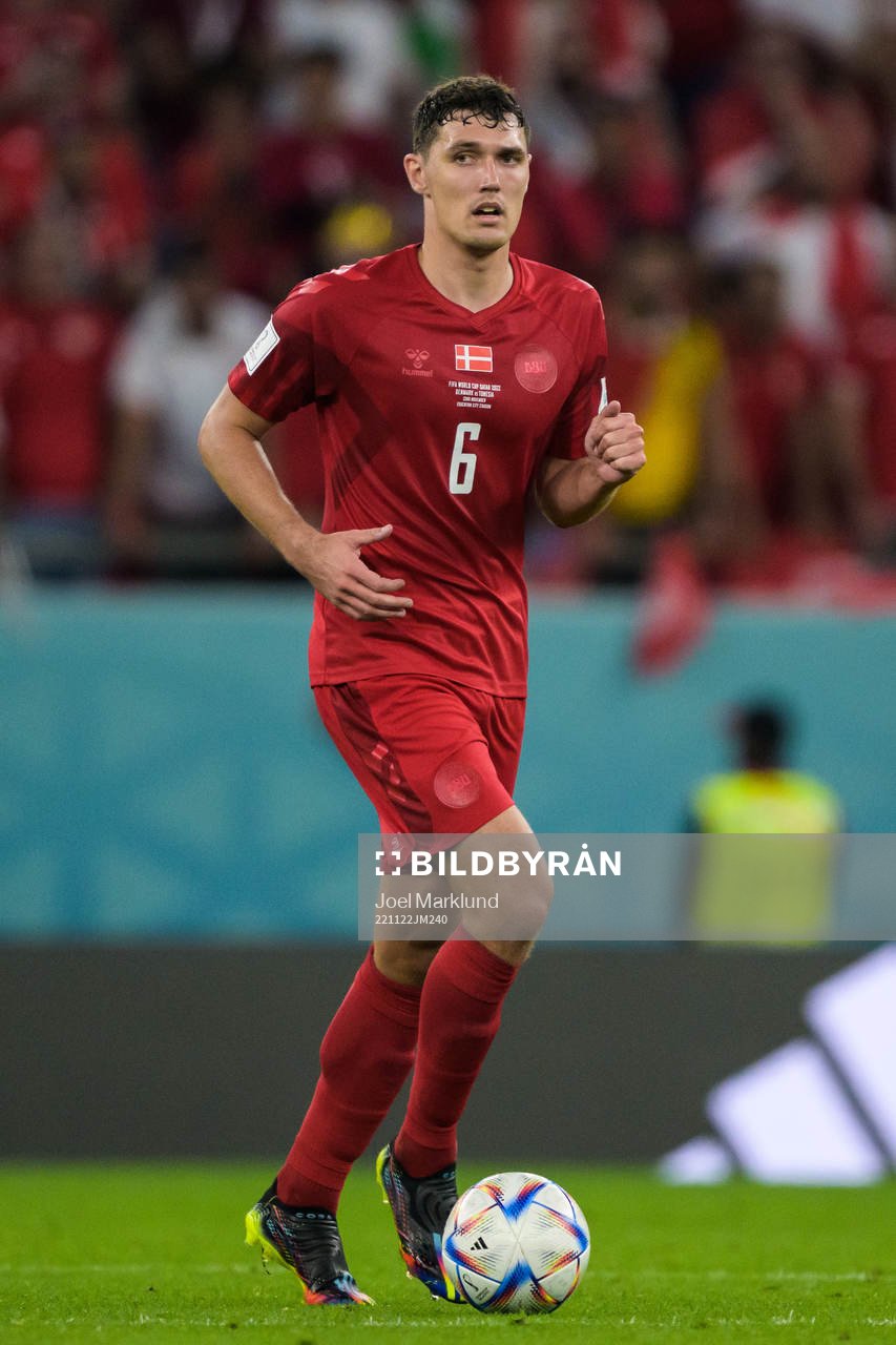 Andreas Christensen of Denmark
