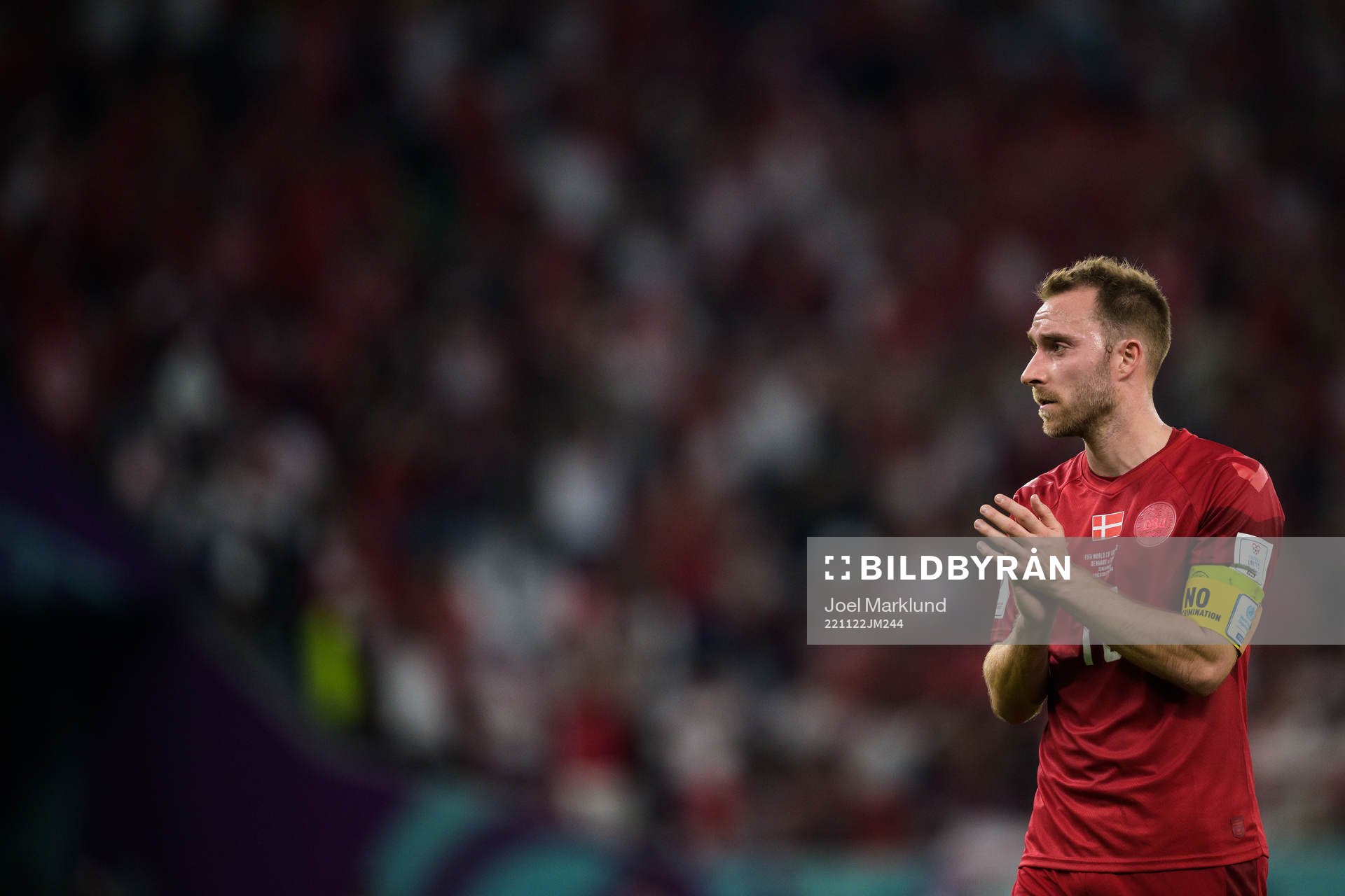 Christian Eriksen of Denmark