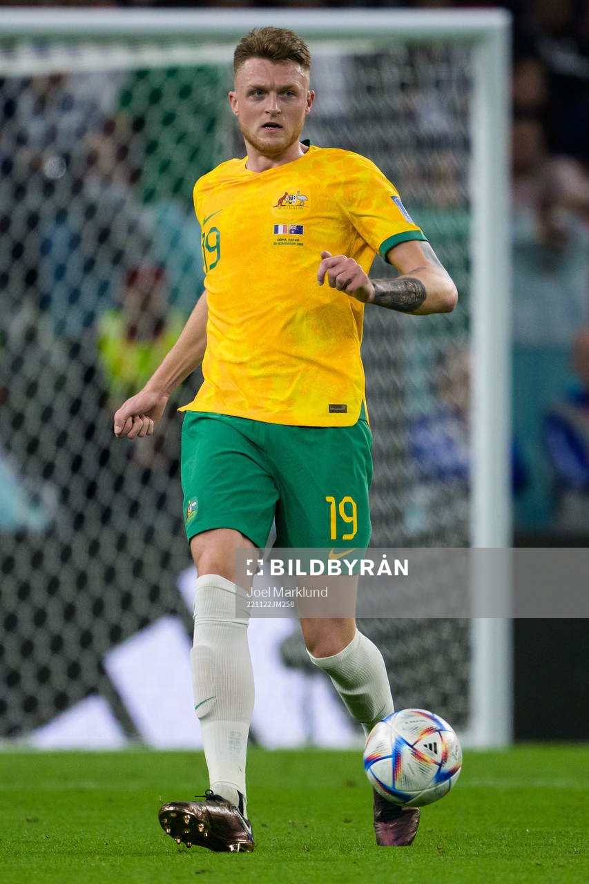 Harry Souttar of Australia