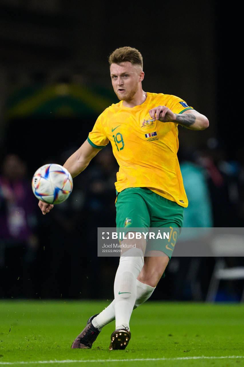 Harry Souttar of Australia