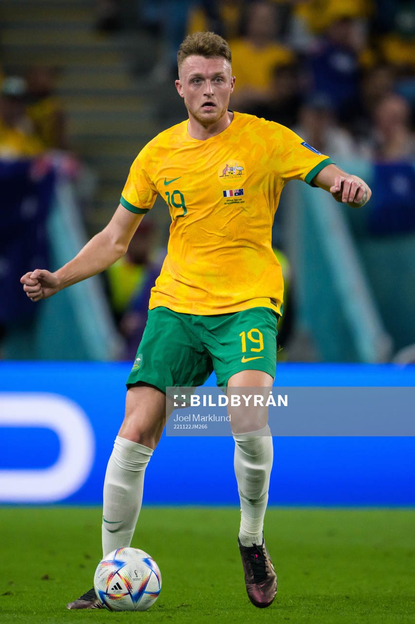 Harry Souttar of Australia