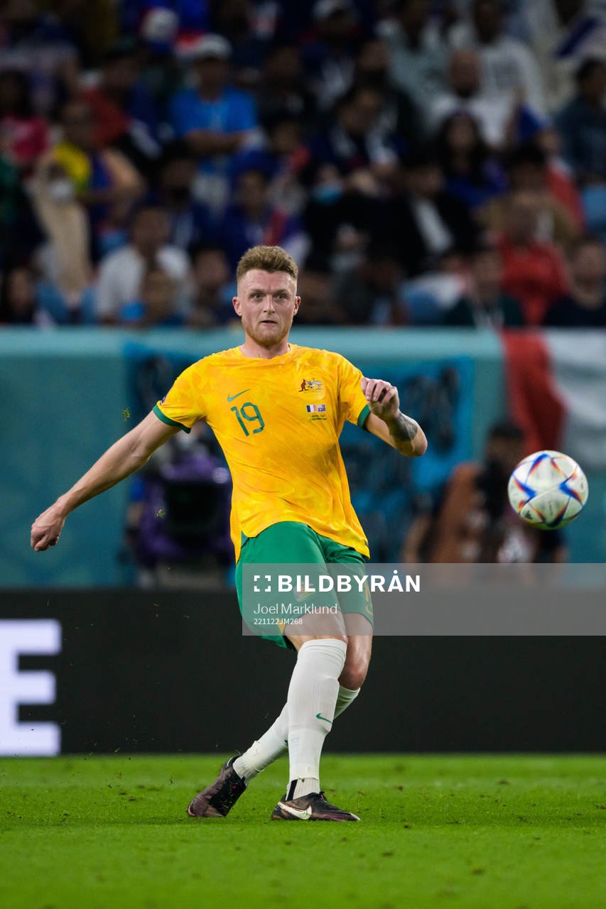 Harry Souttar of Australia