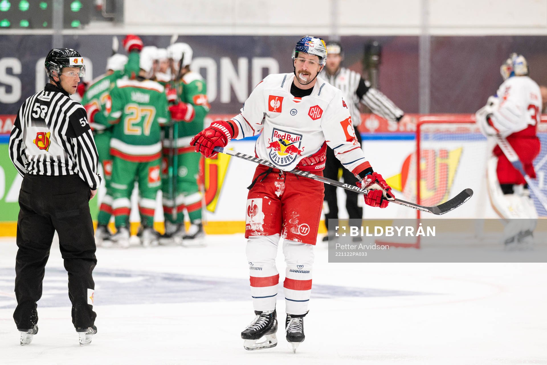 Andrew MacWilliam of RB Salzburg looks dejected