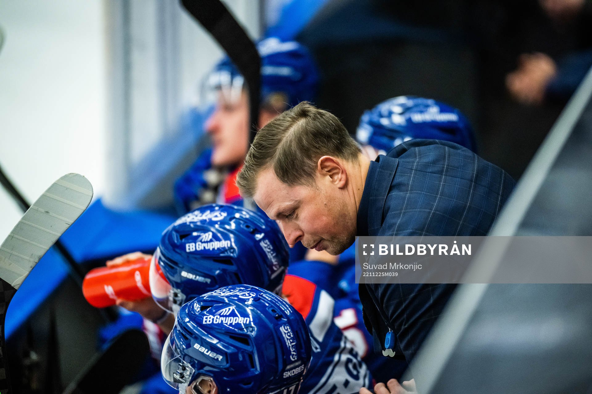Oskarshamns tränare Martin Filander