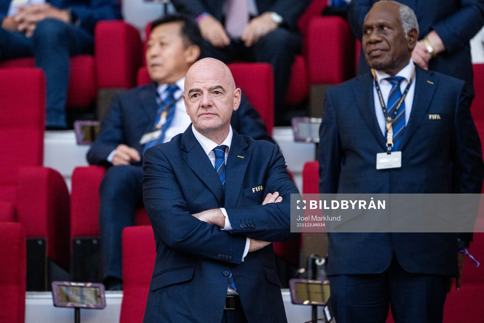 Gianni Infantino, president of Fifa