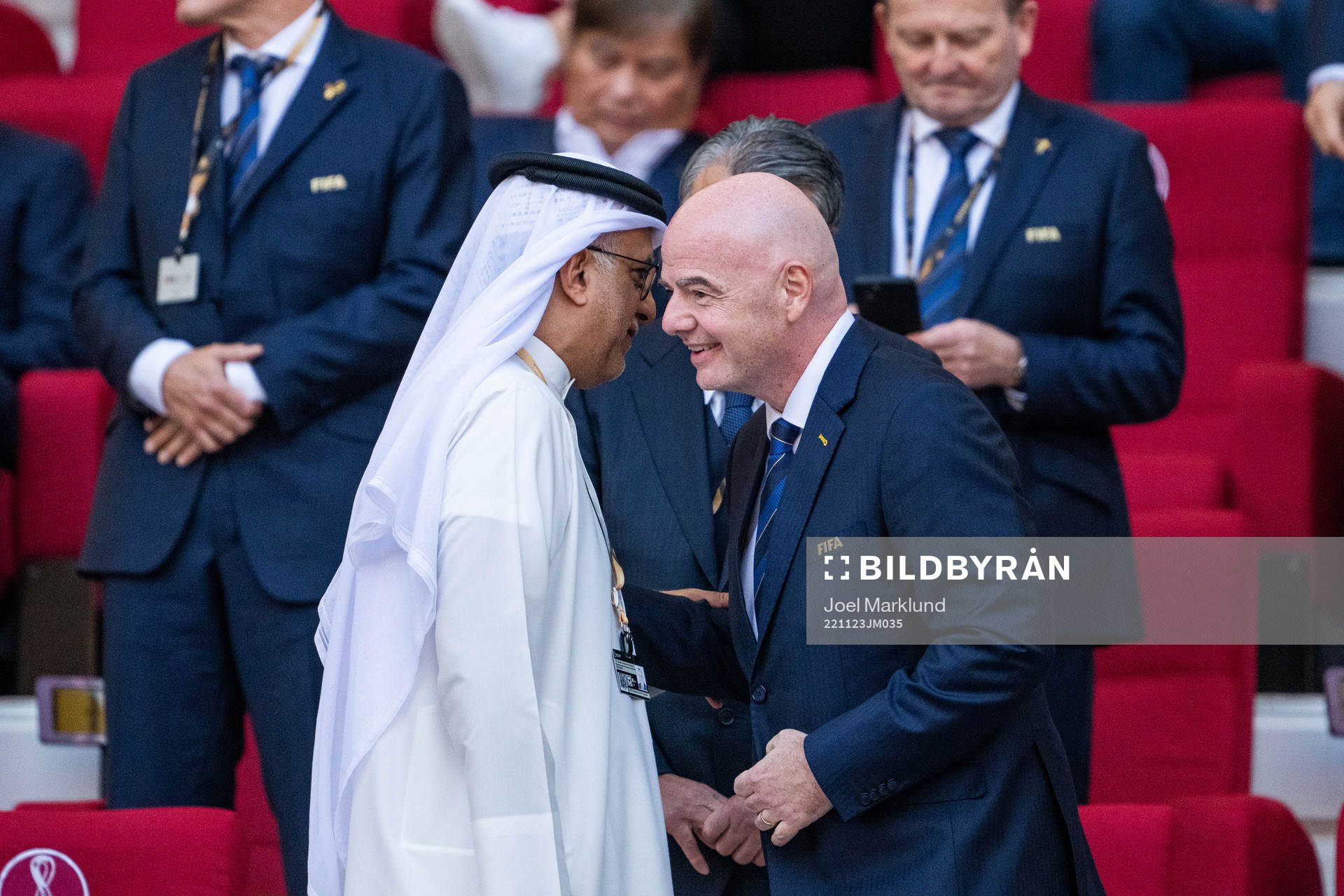 Gianni Infantino, president of Fifa