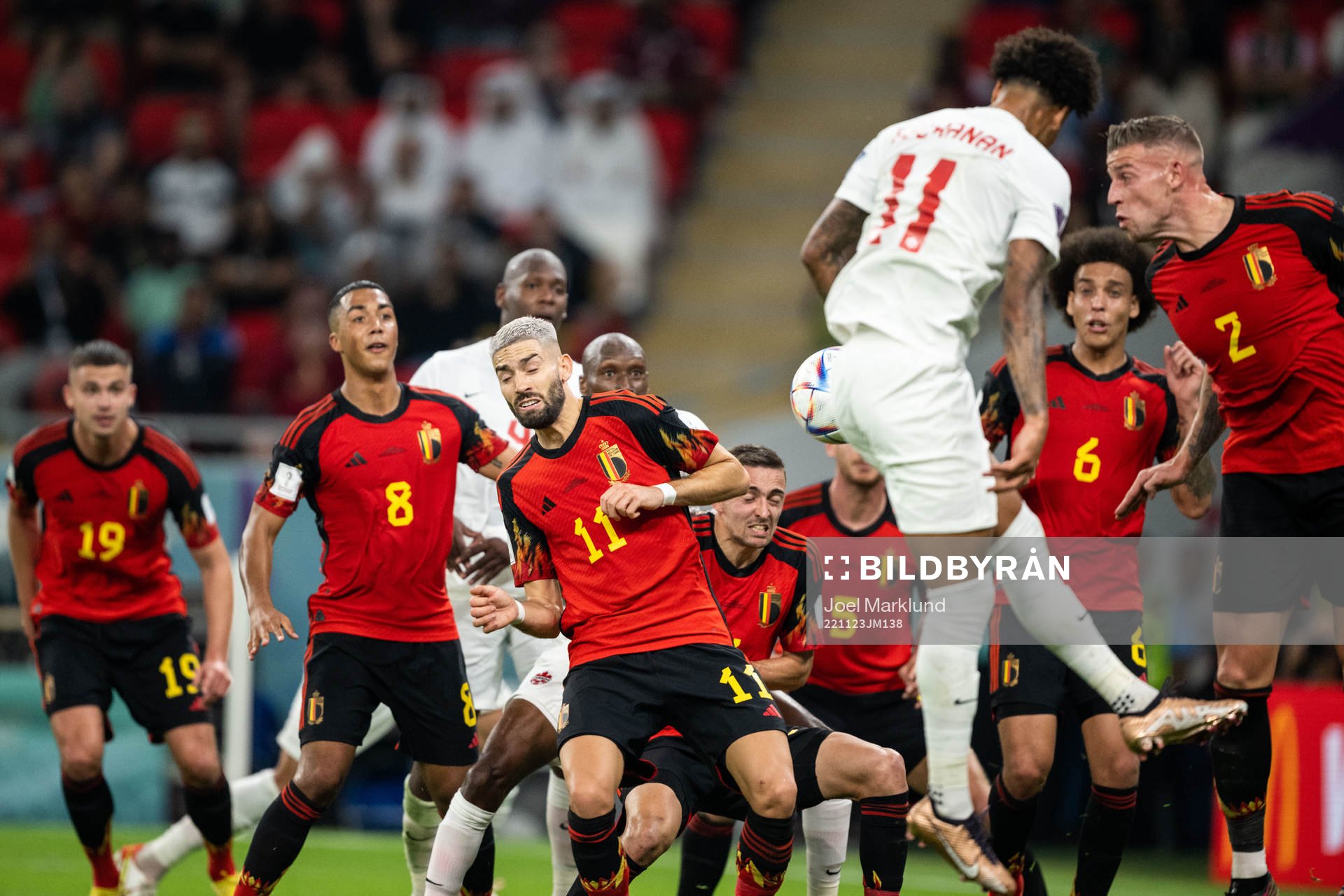 Youri Tielemans, Yannick Carrasco, Timothy Castagne and