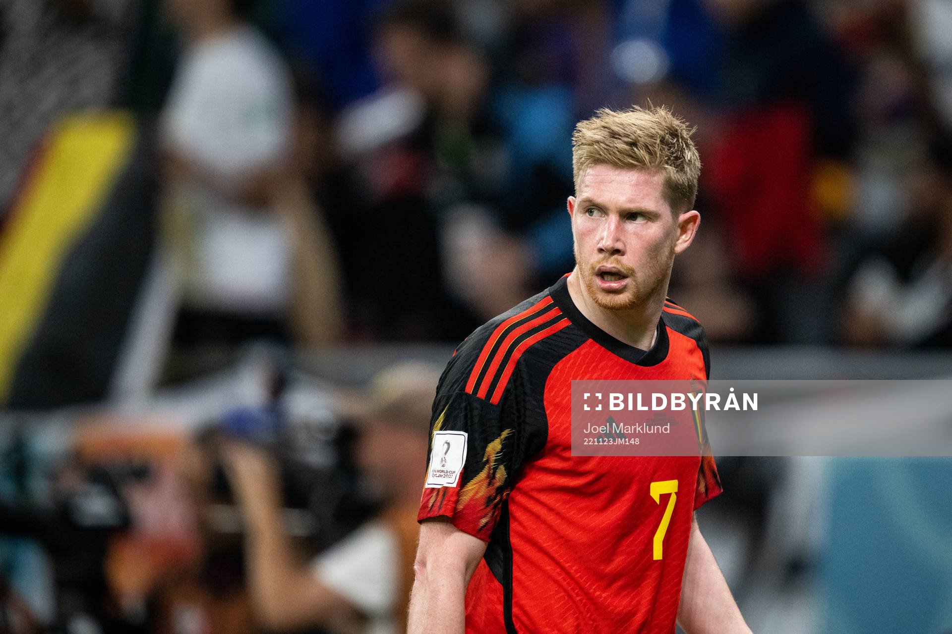 Kevin de Bruyne of Belgium