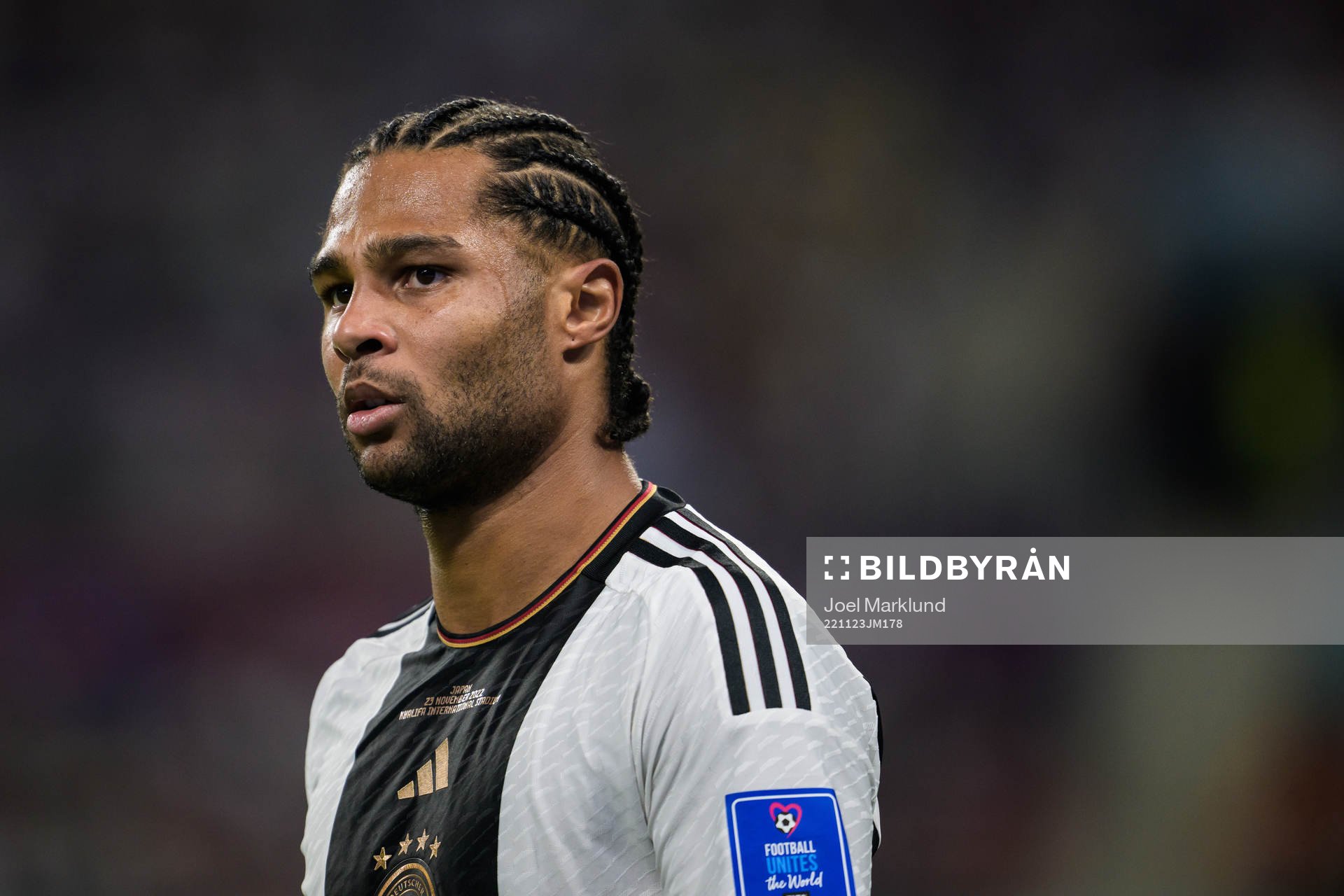 Serge Gnabry of Germany