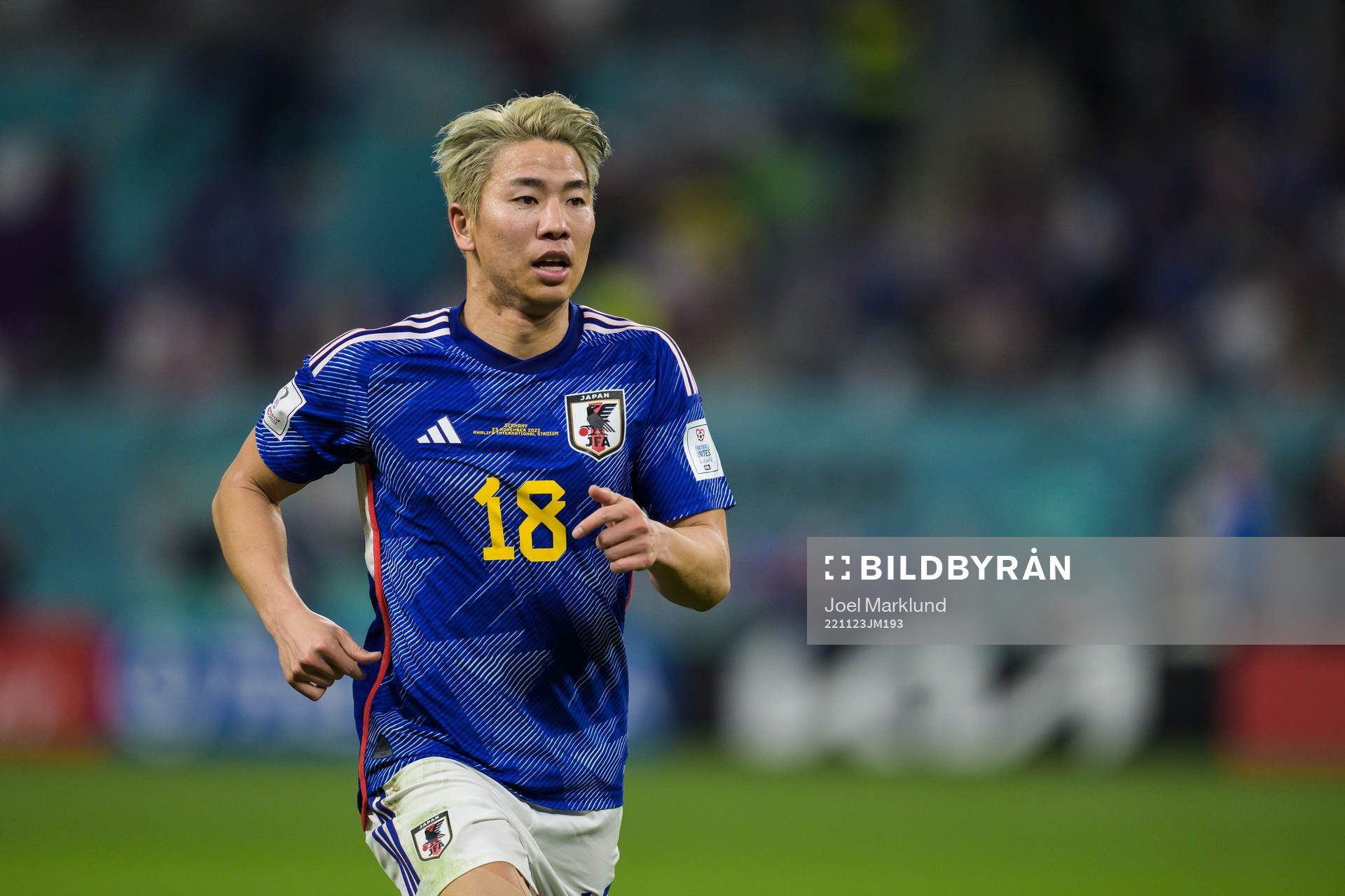 Takuma Asano of Japan