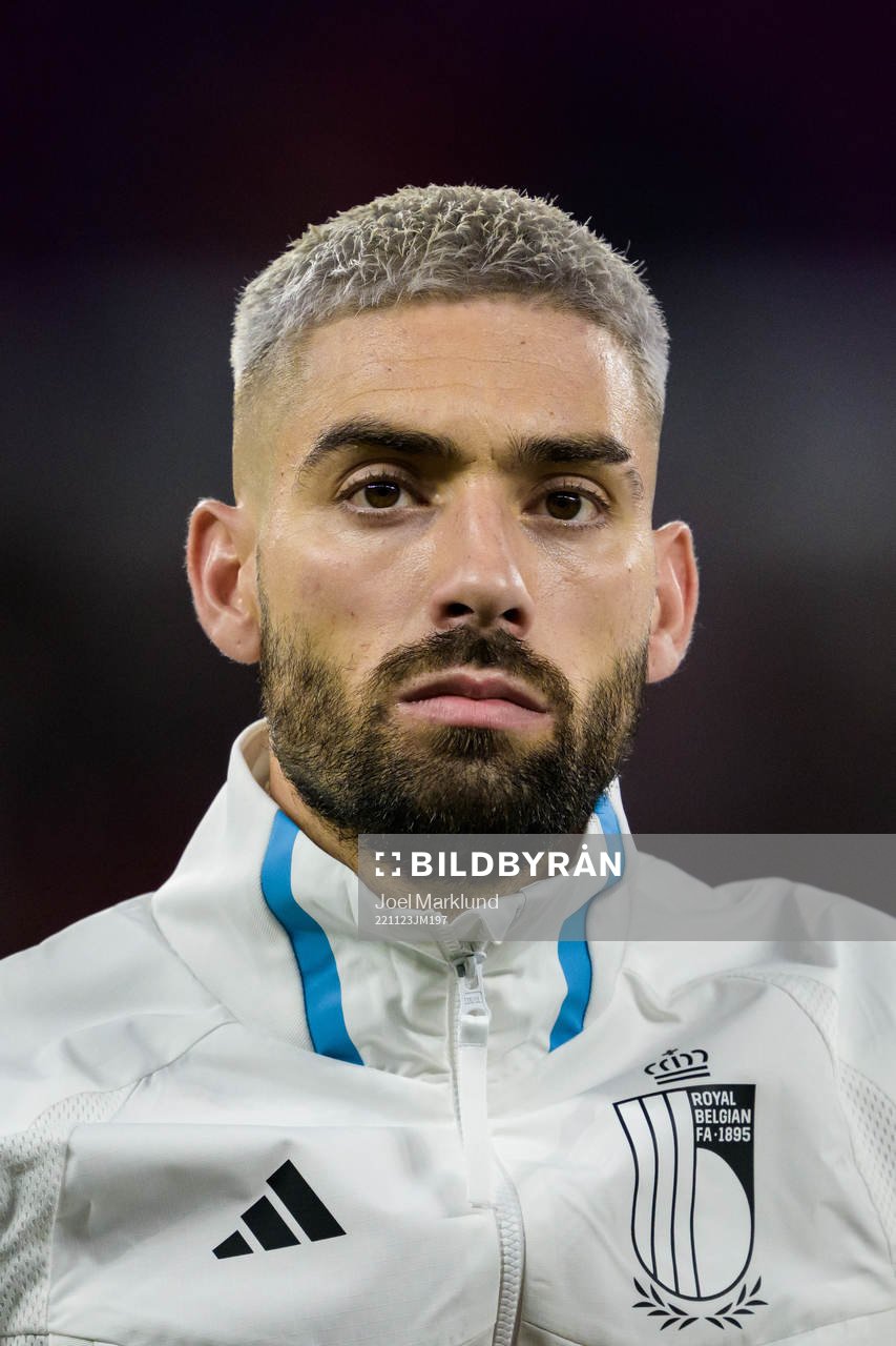 Yannick Carrasco of Belgium