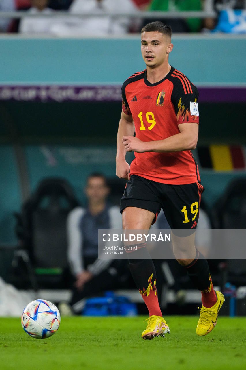 Leander Dendoncker of Belgium