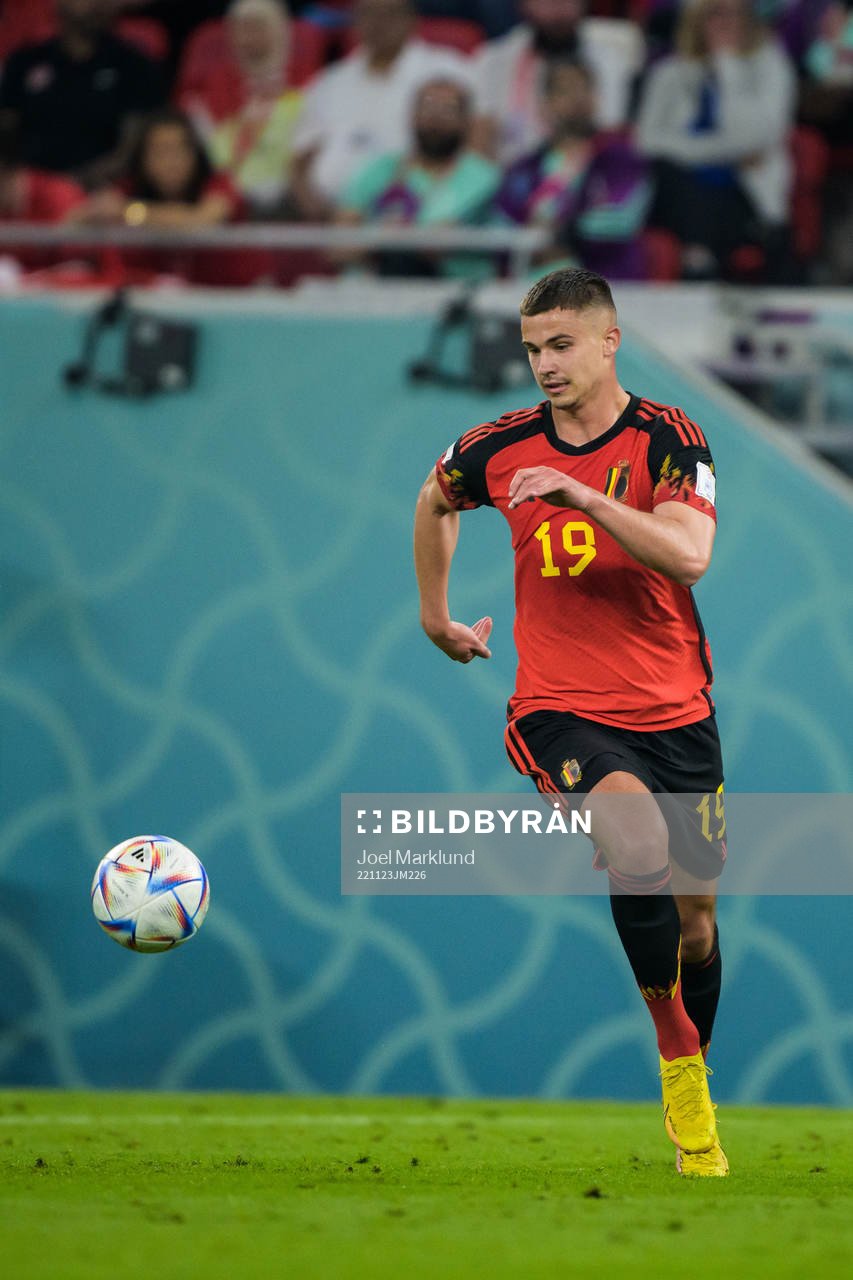 Leander Dendoncker of Belgium