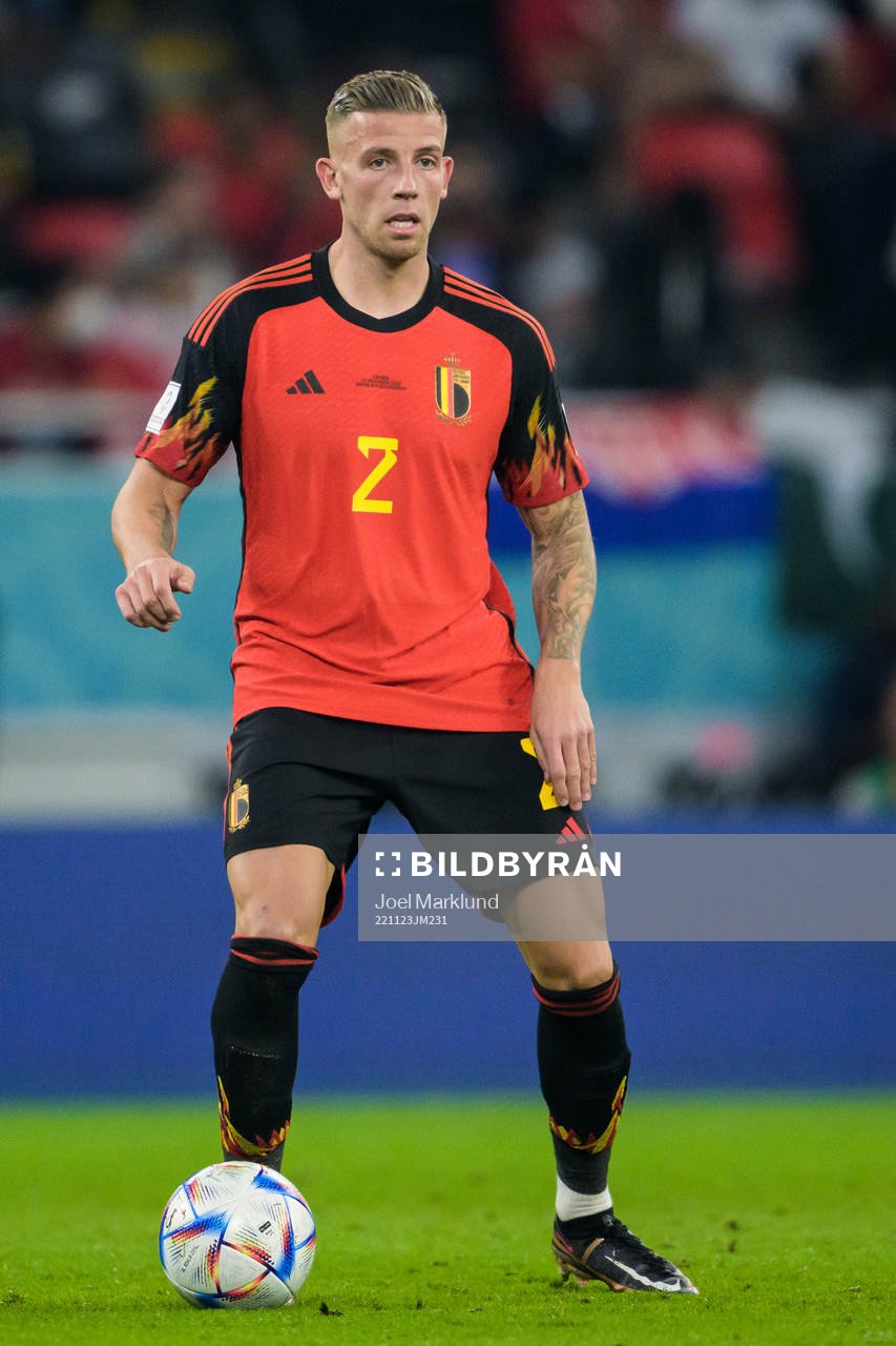 Toby Alderweireld of Belgium