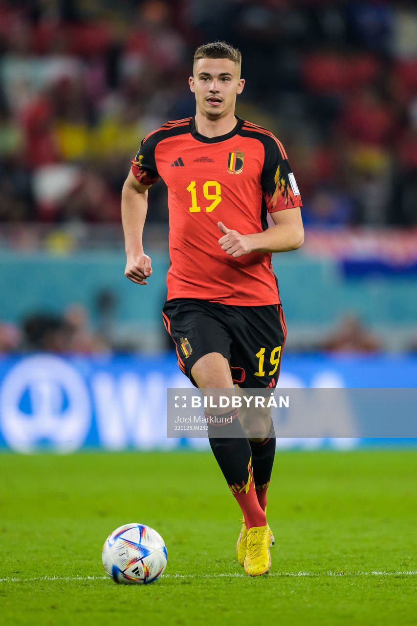 Leander Dendoncker of Belgium