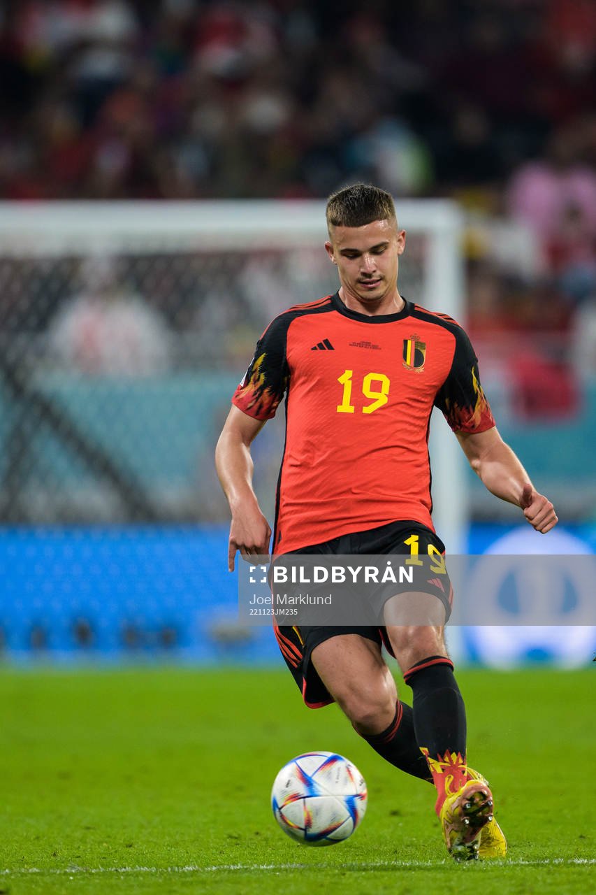 Leander Dendoncker of Belgium