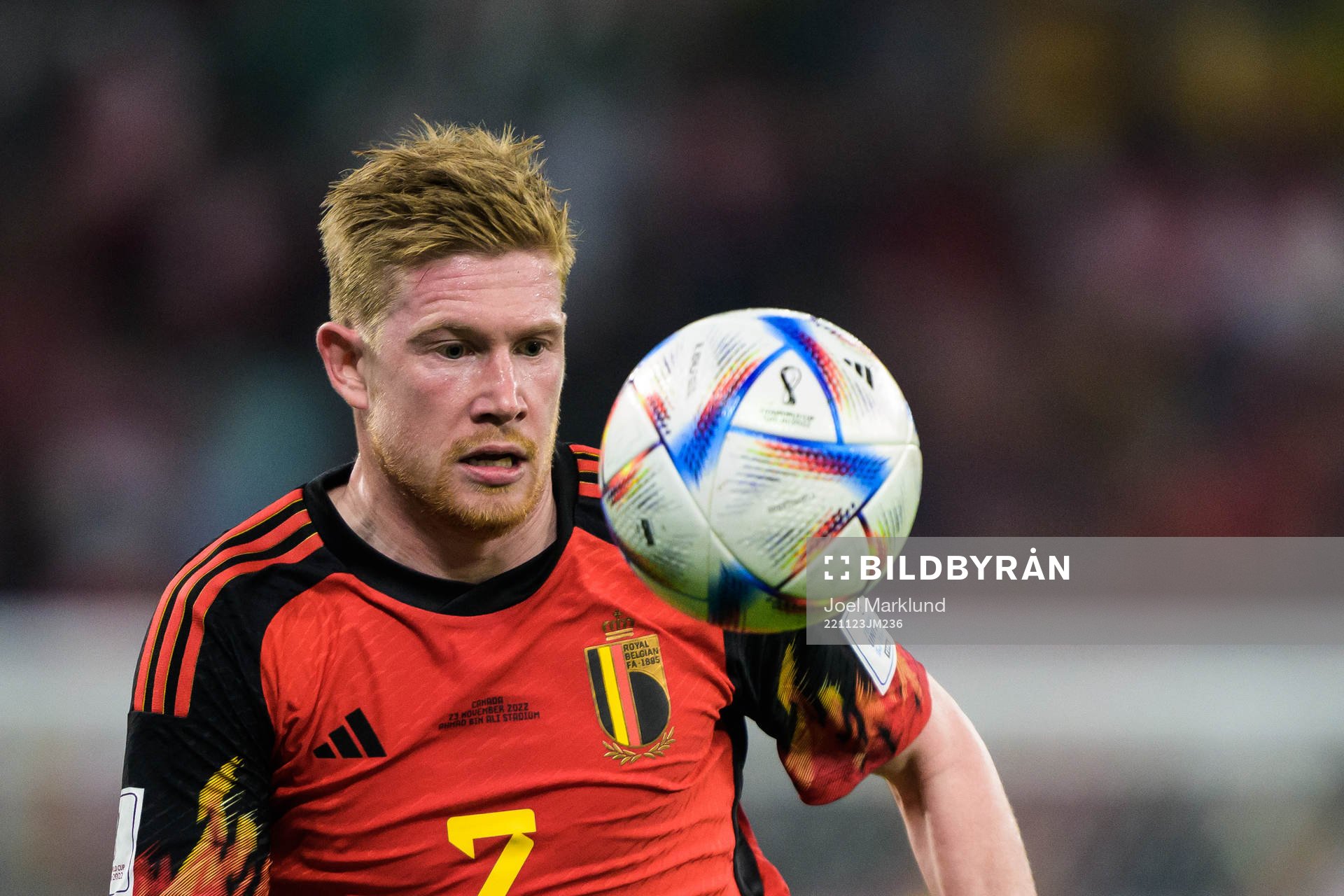 Kevin de Bruyne of Belgium