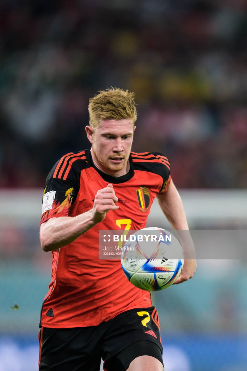 Kevin de Bruyne of Belgium