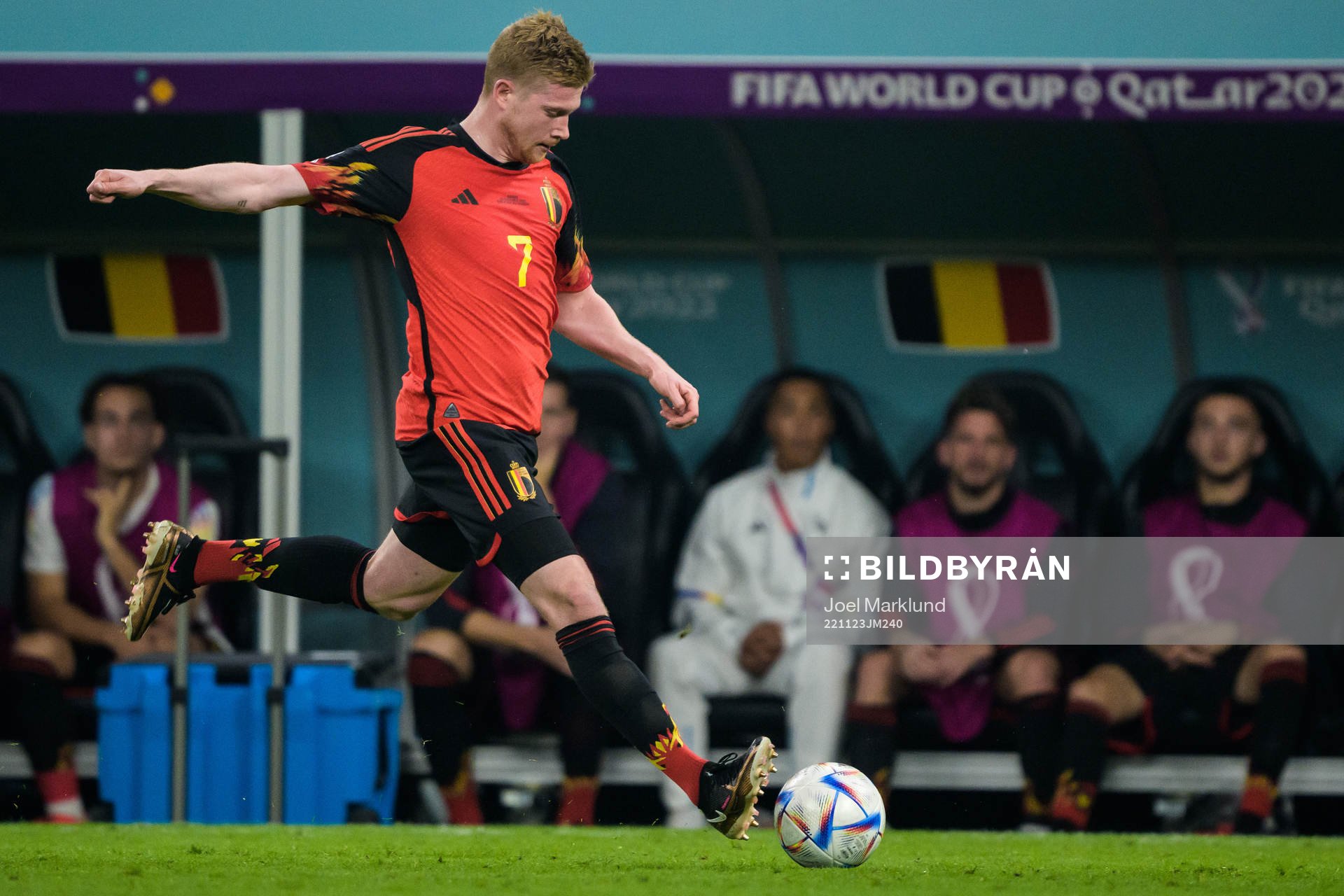 Kevin de Bruyne of Belgium