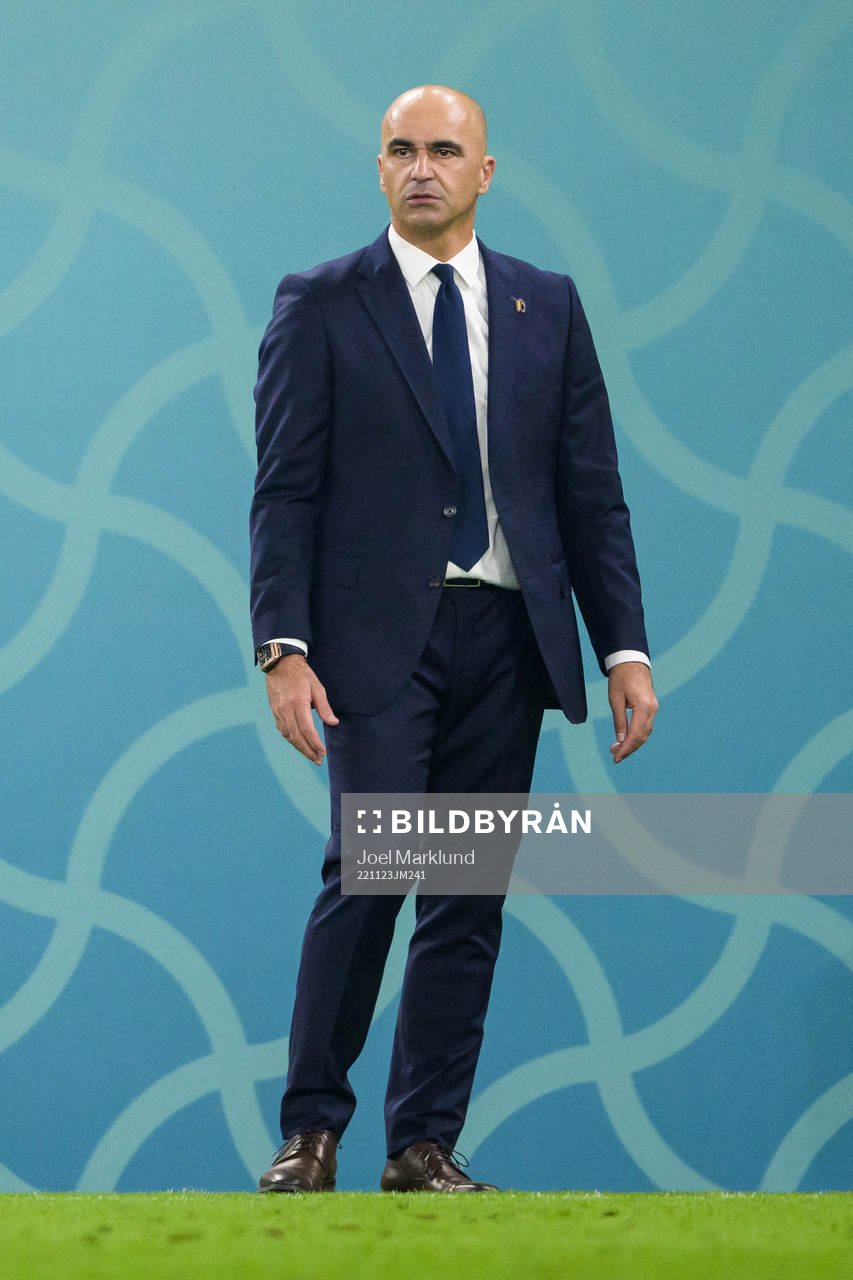 Head coach Roberto Martinez of Belgium