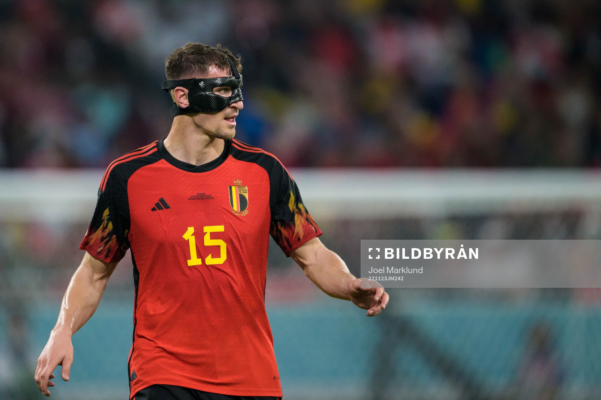 Thomas Meunier of Belgium