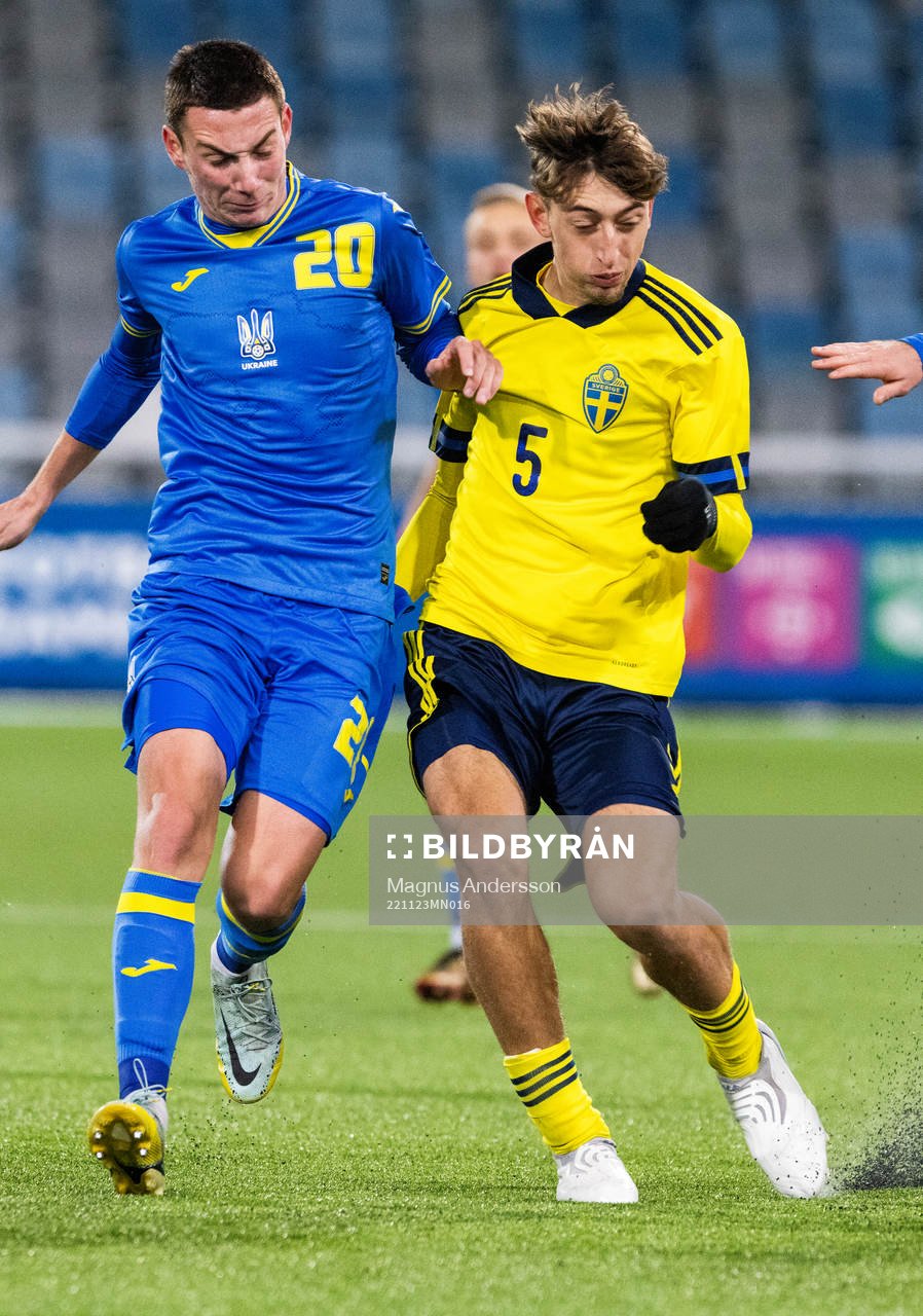 Ukrainas Oleksandr Rosputko och Sveriges Jonas Rouhi