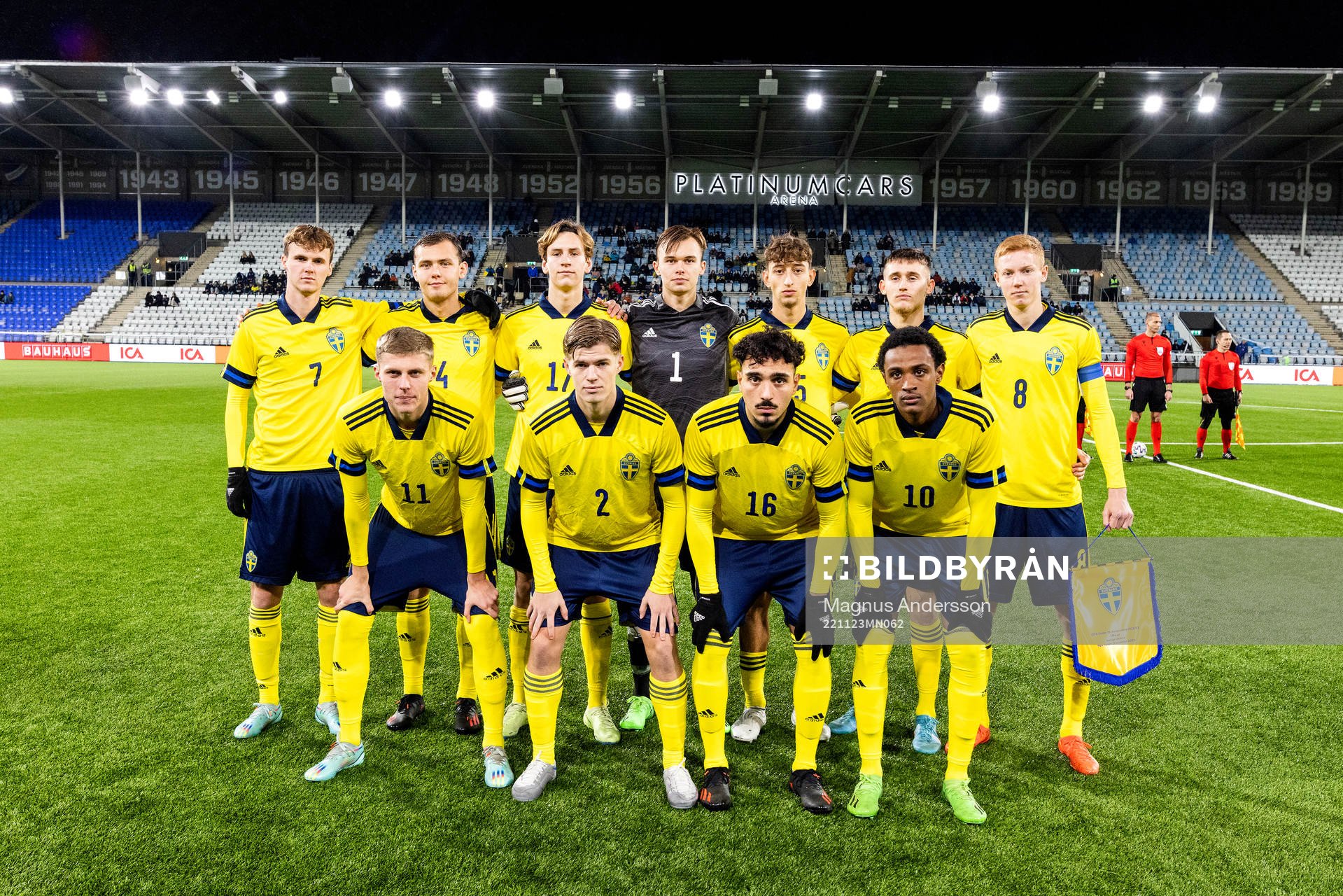Sveriges Williot Swedberg, Casper Eklund, Fredrik Nissen,
