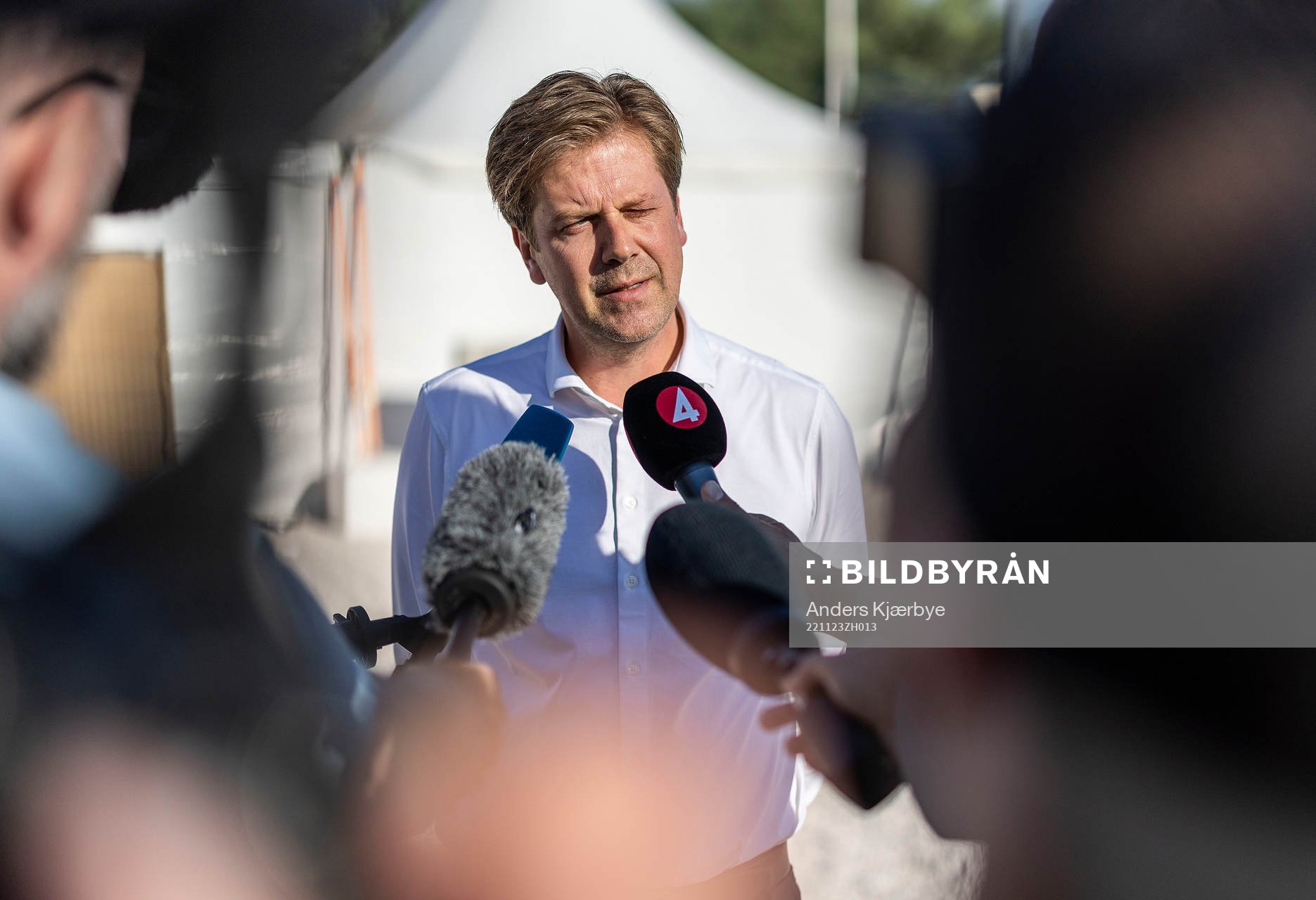 [DK=20221123: Pressemøde i Doha, Qatar - Jakob Jensen,