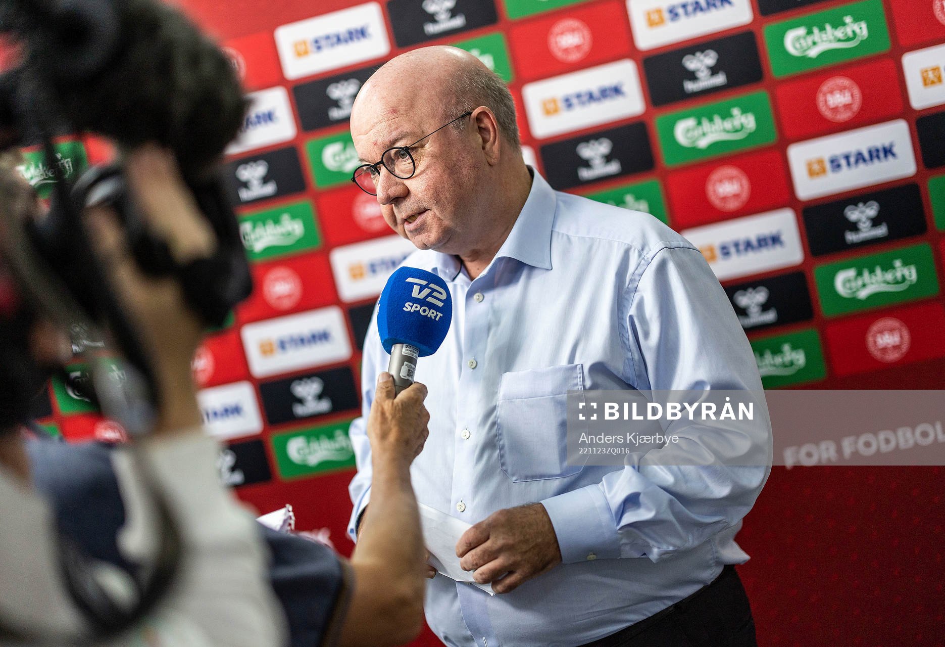 [DK=20221123: Pressemøde i Doha, Qatar - Jesper Møller,