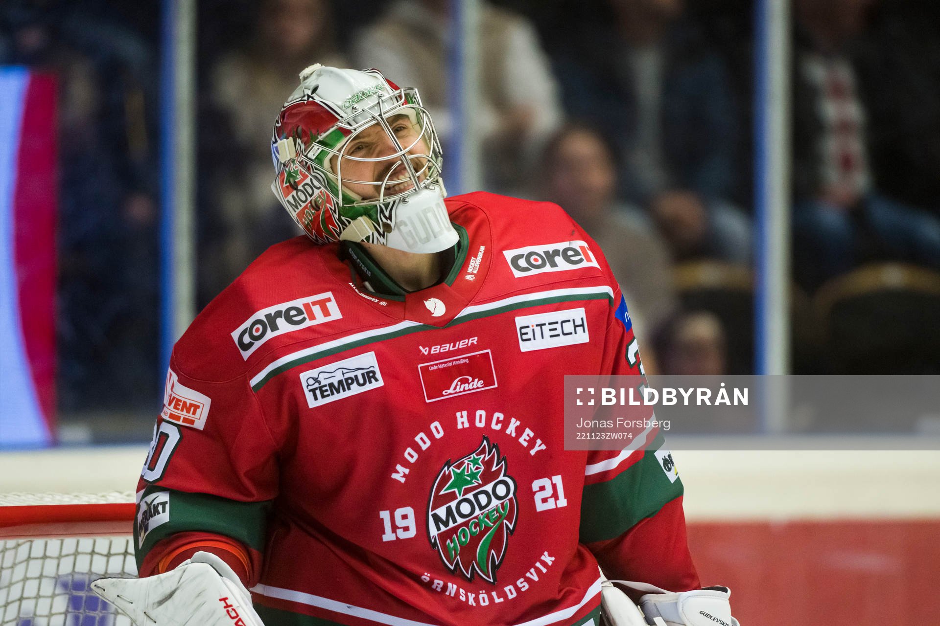 Modos målvakt Krister Gudlevskis