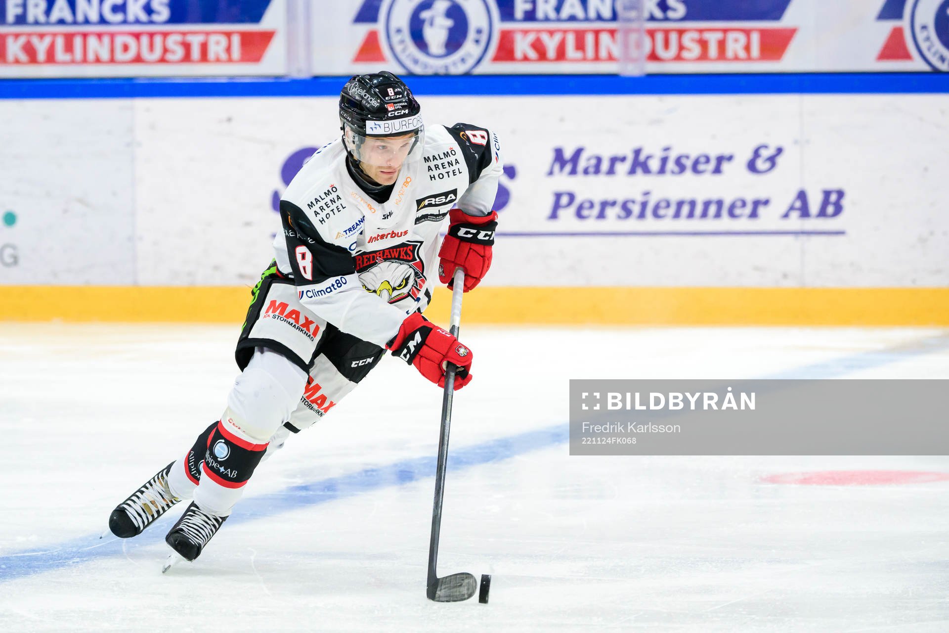 Malmö Redhawks Johan Olofsson