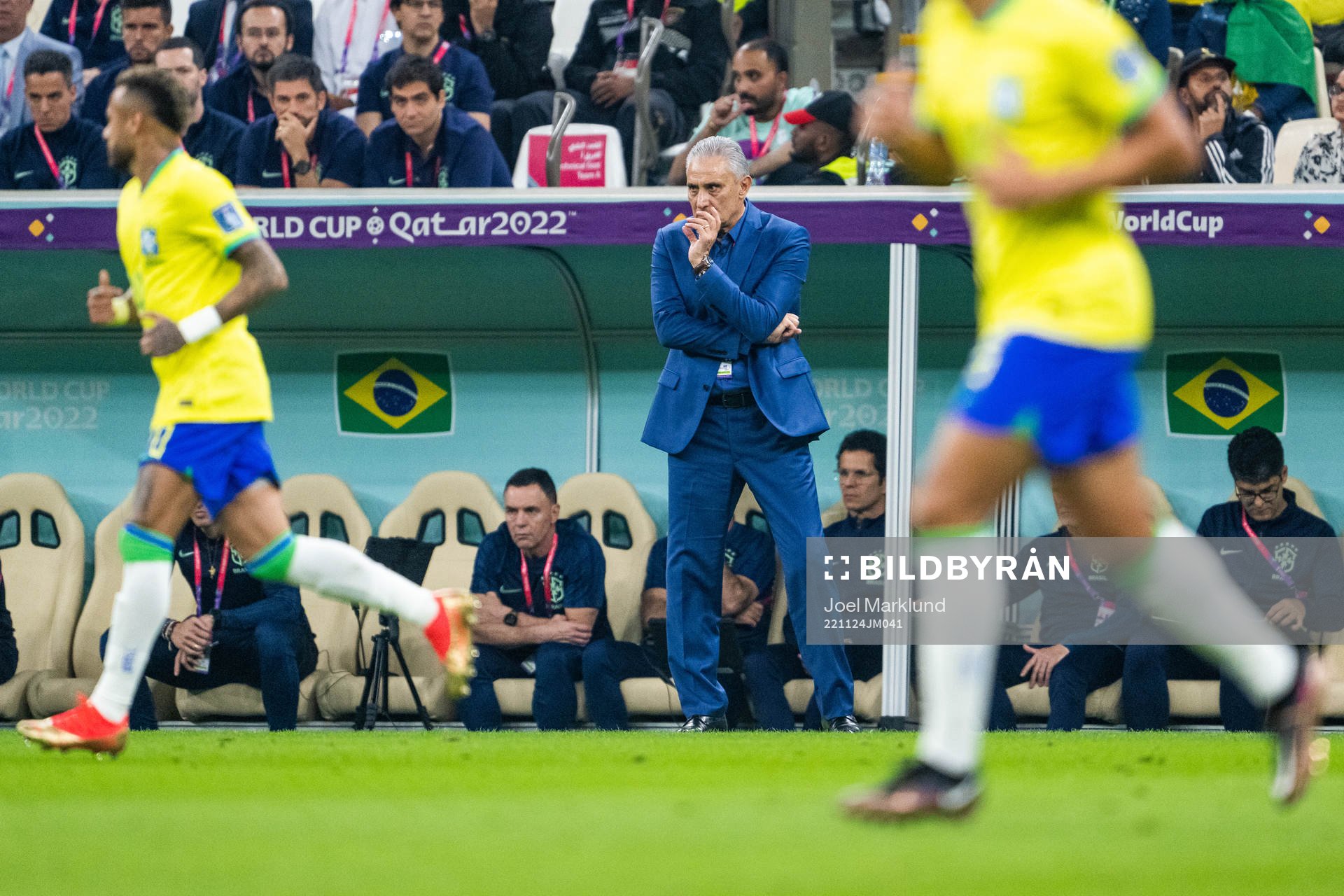 head coach Tite of Brazil