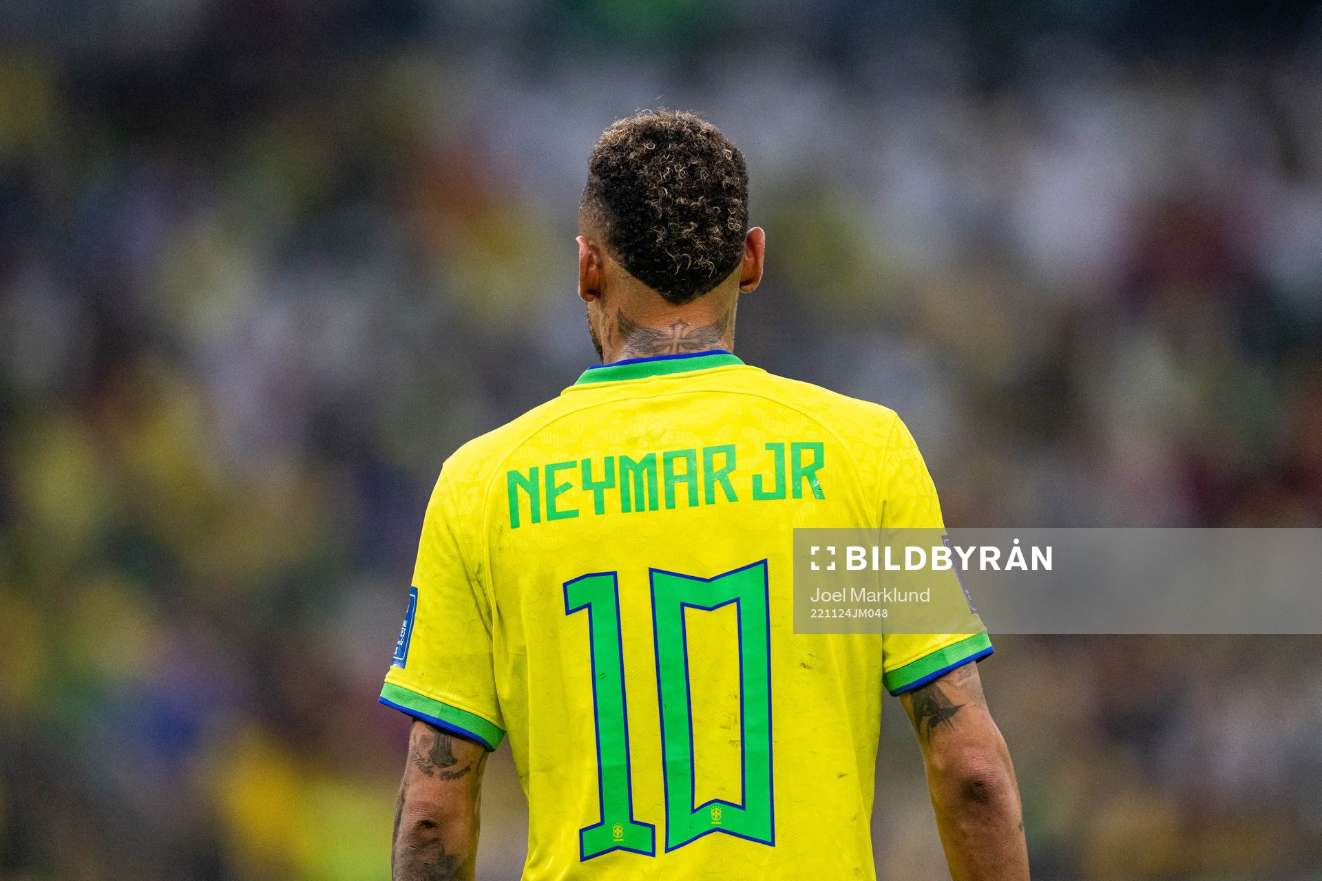 Neymar of Brazil