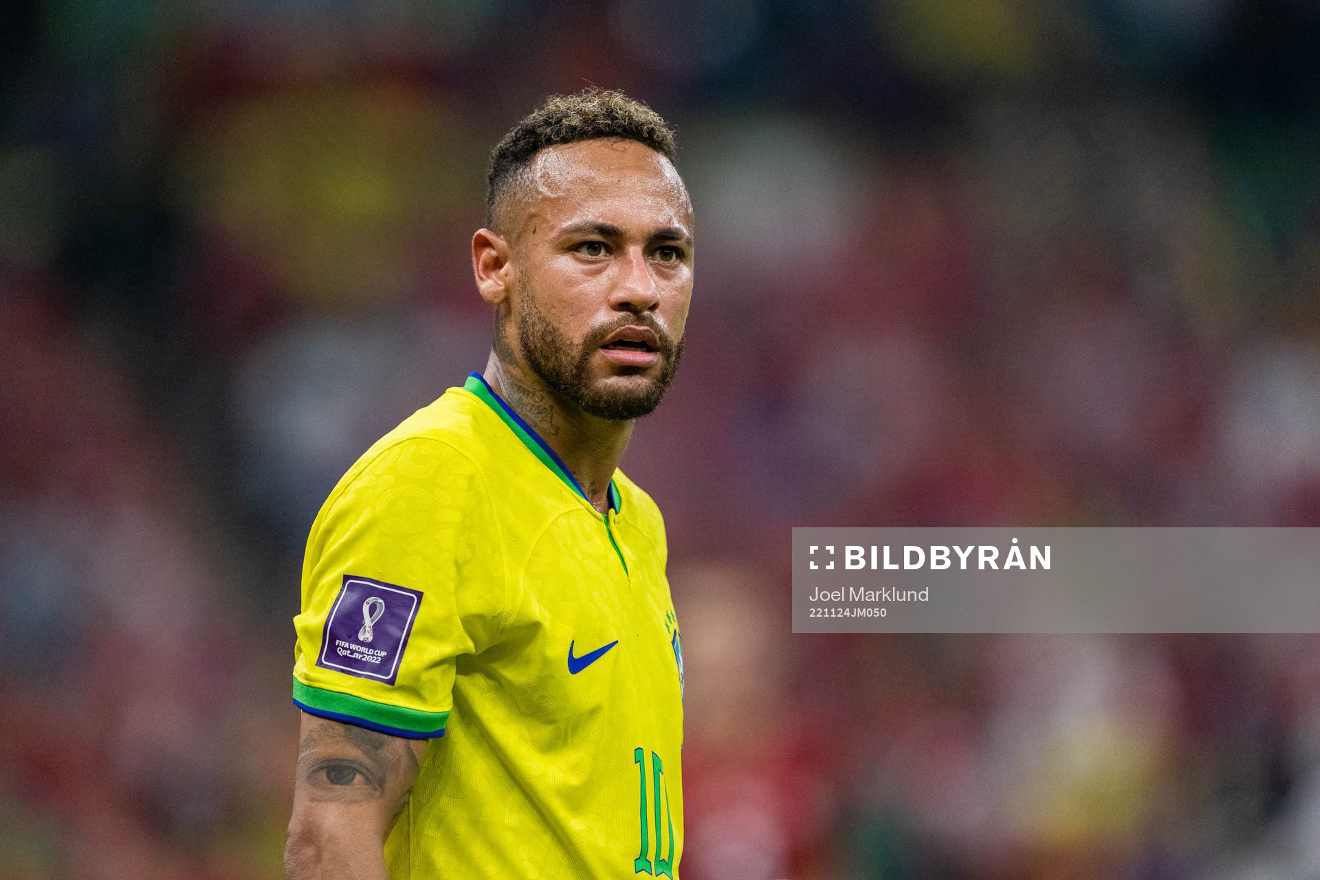 Neymar of Brazil