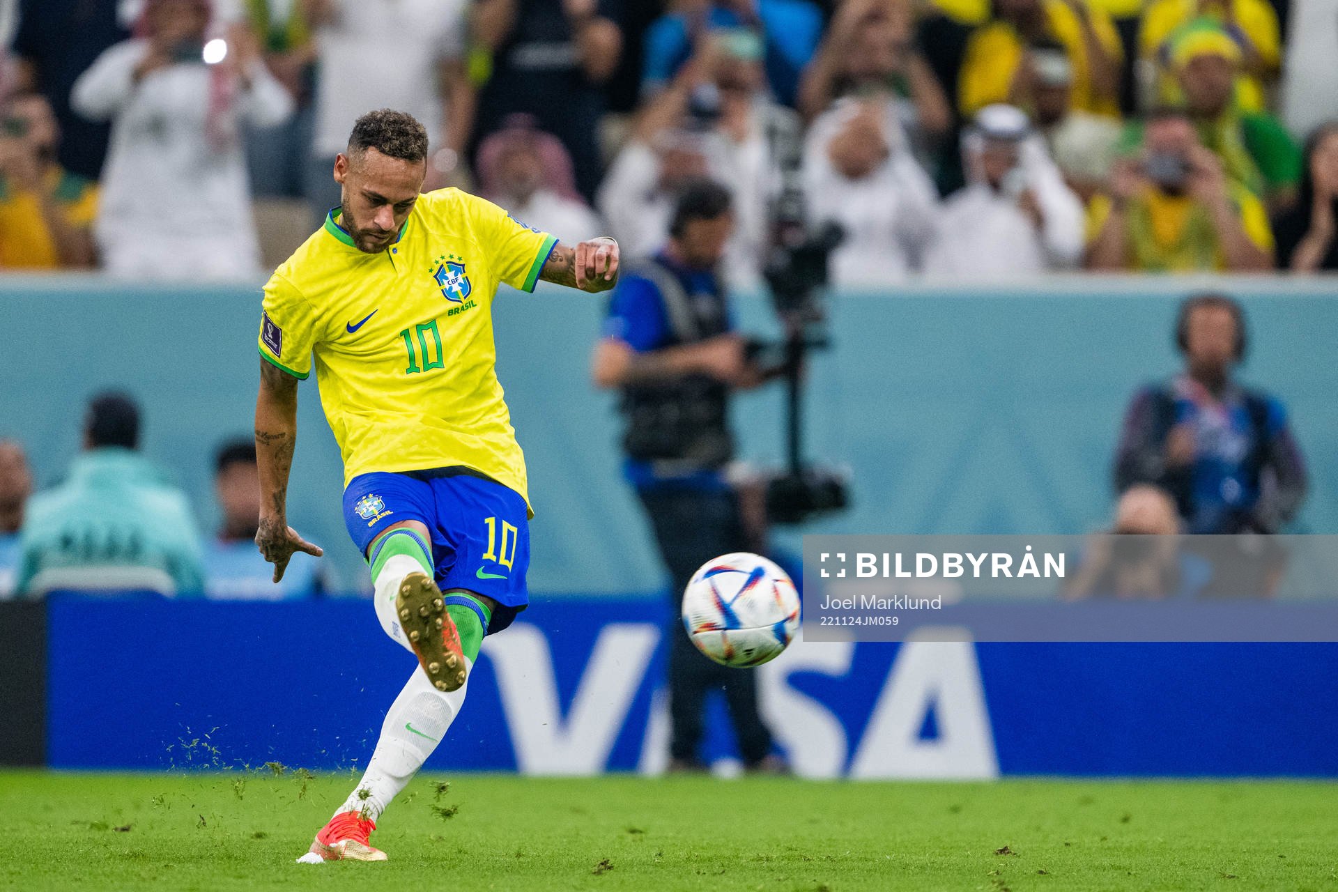 Neymar of Brazil