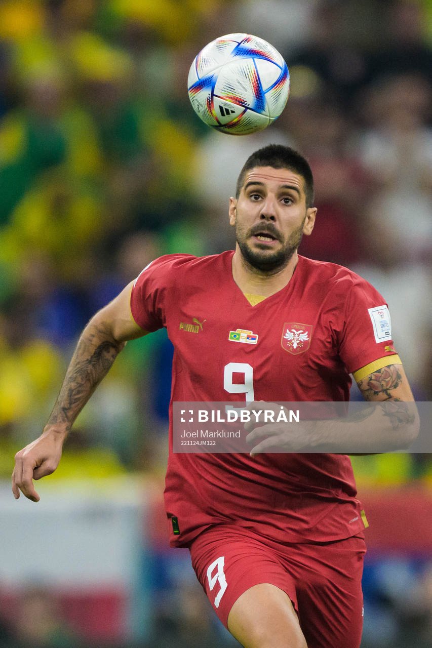 Aleksandar Mitrovic of Serbia