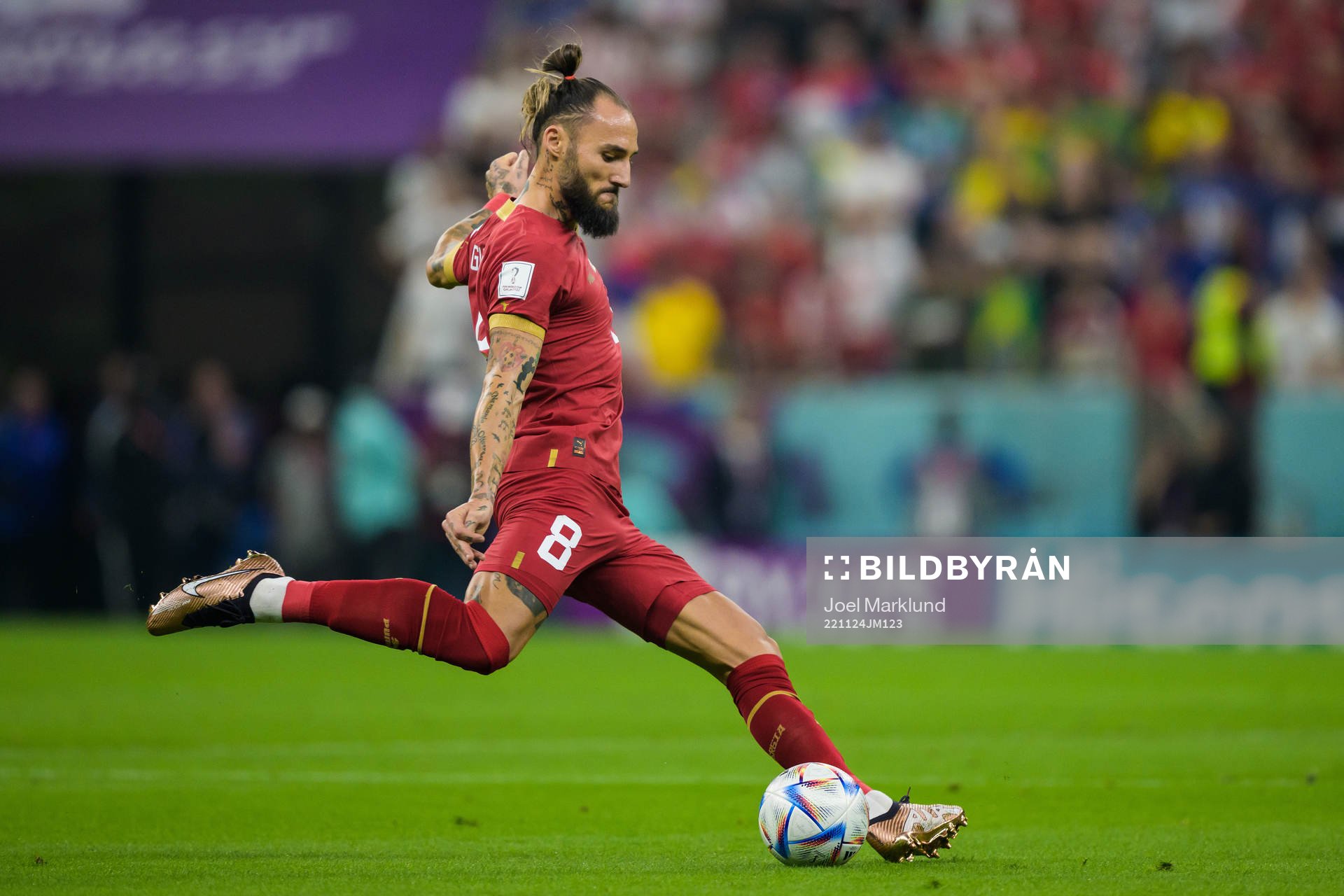Nemanja Gudelj of Serbia