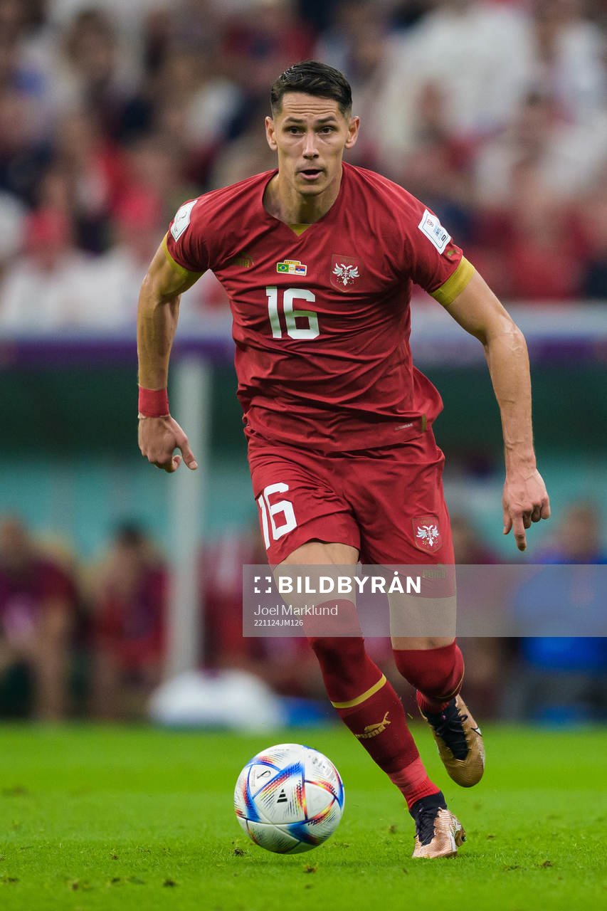 Sasa Lukic of Serbia
