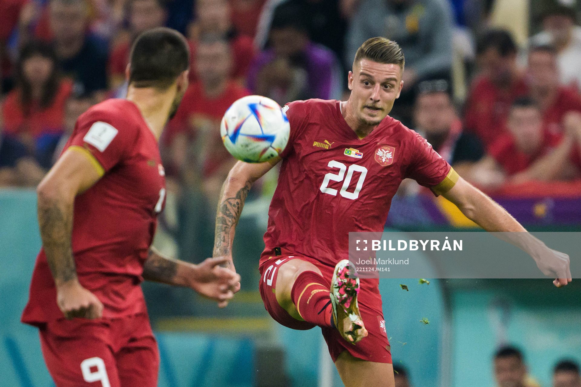 Sergej Milinkovic-Savic of Serbia