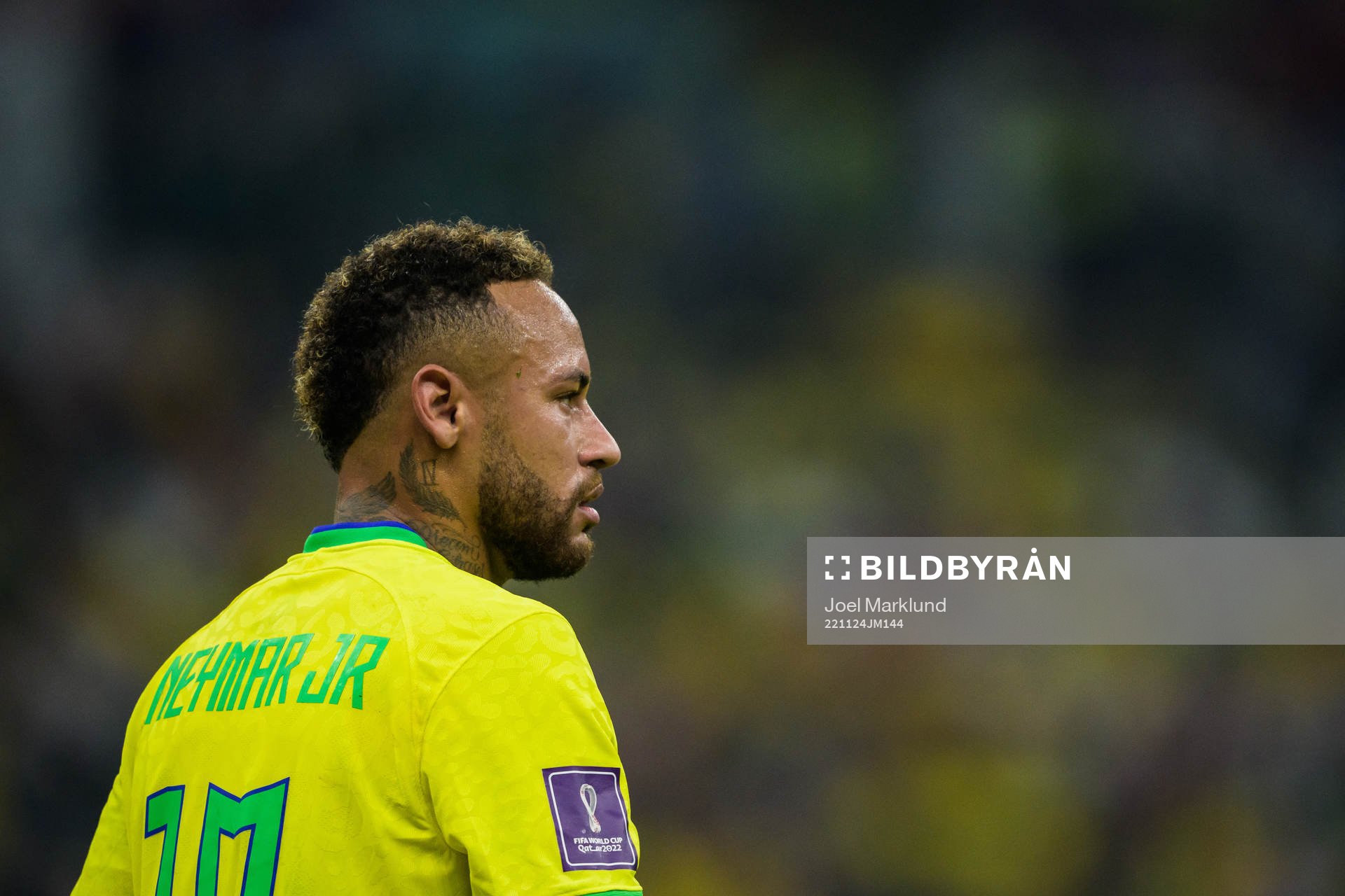 Neymar of Brazil