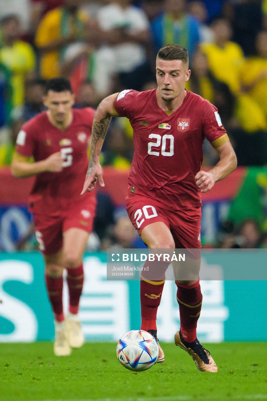 Sergej Milinkovic-Savic of Serbia