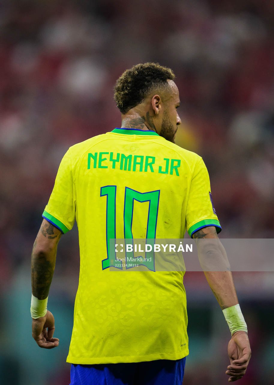 Neymar of Brazil