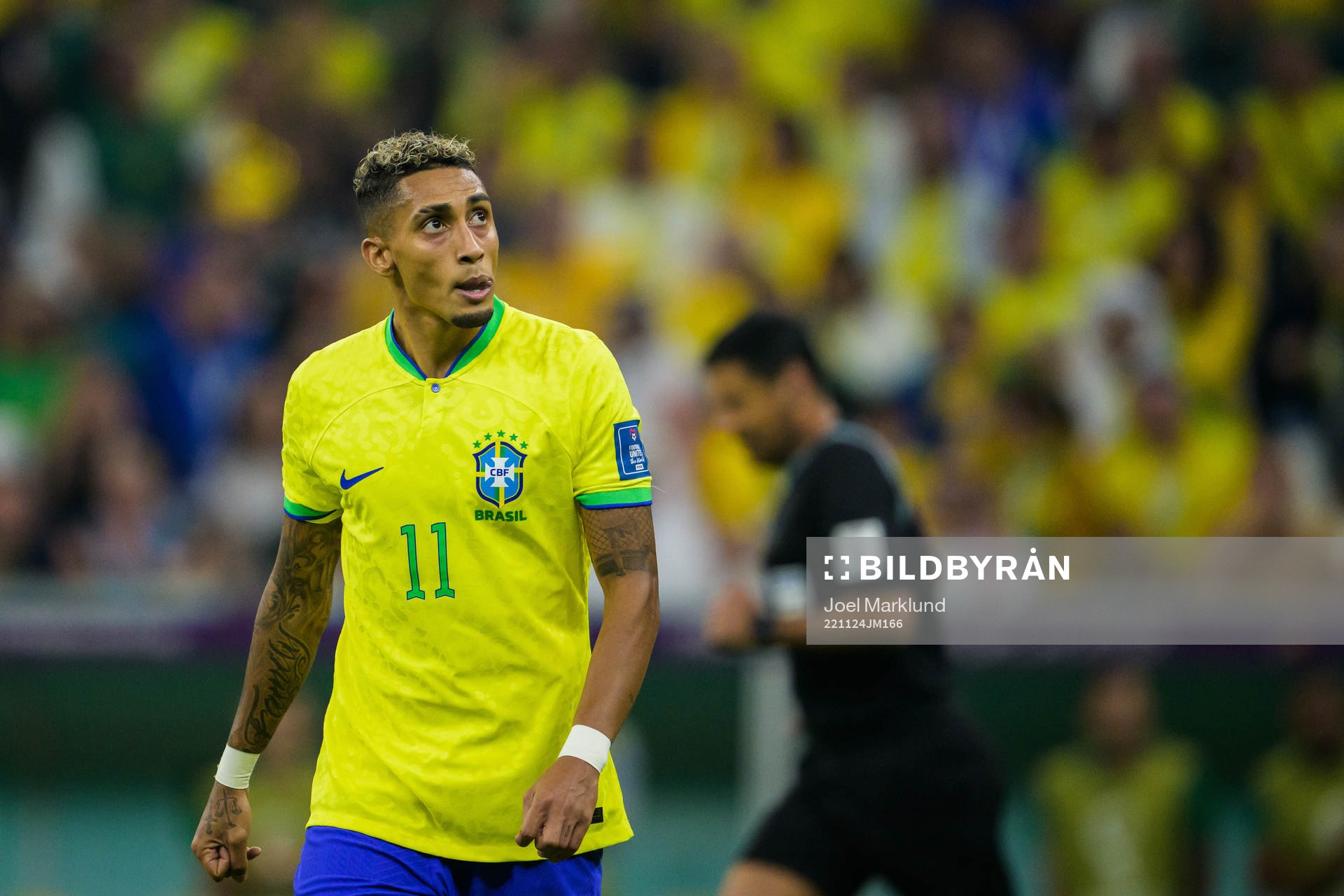 Raphinha of Brazil