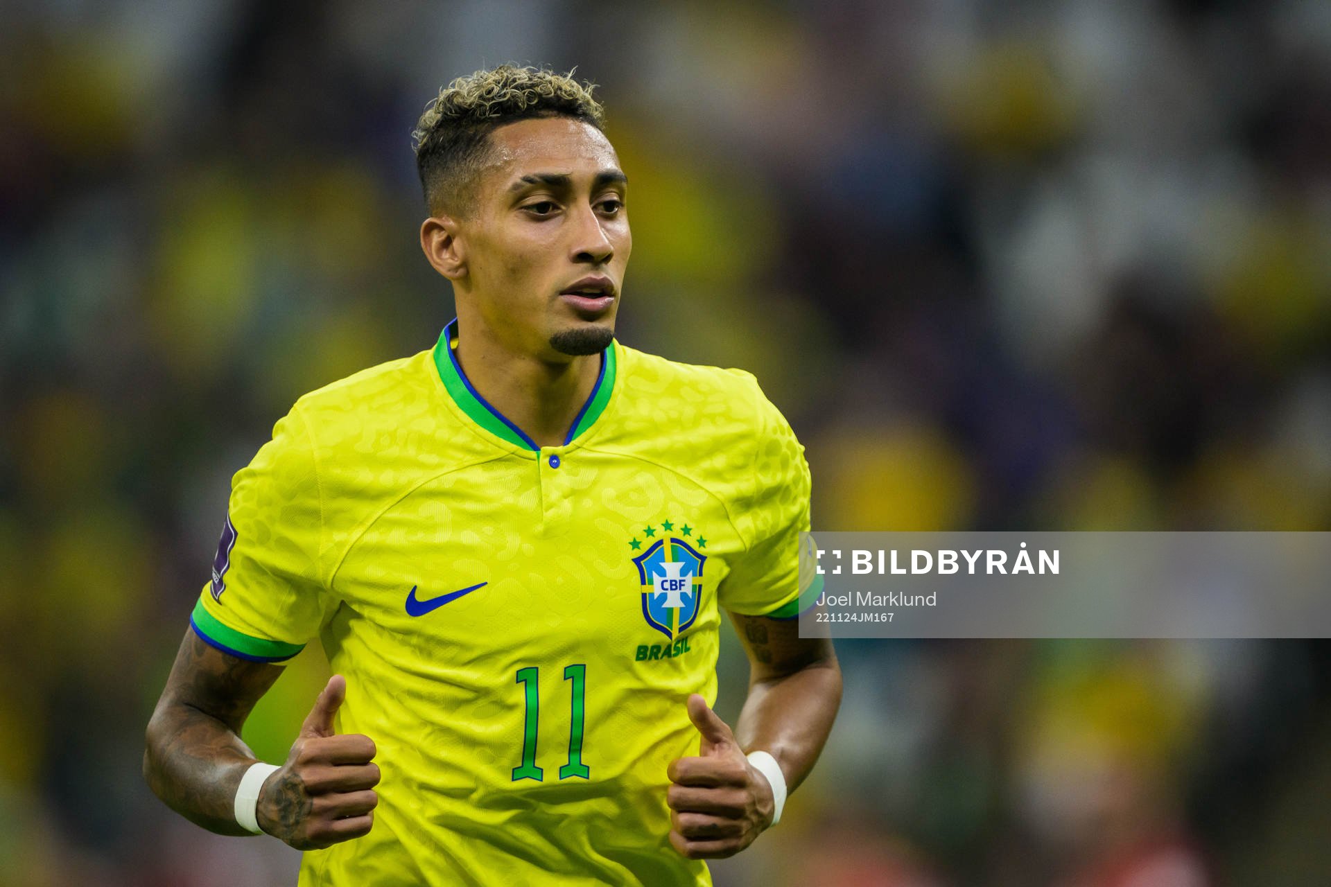 Raphinha of Brazil