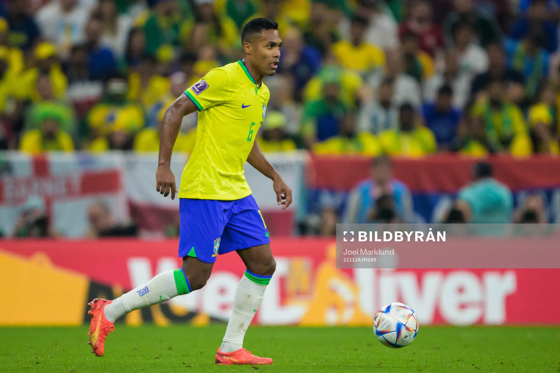 Alex Sandro of Brazil