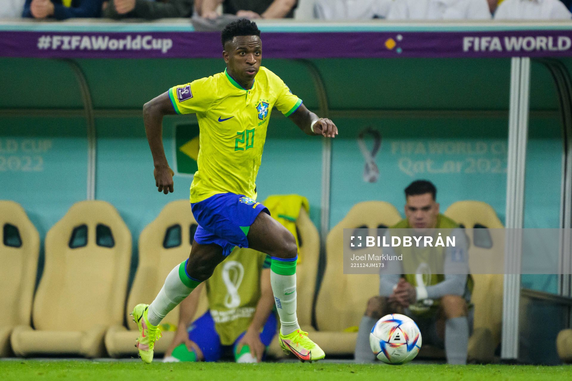 Vinicius Junior of Brazil