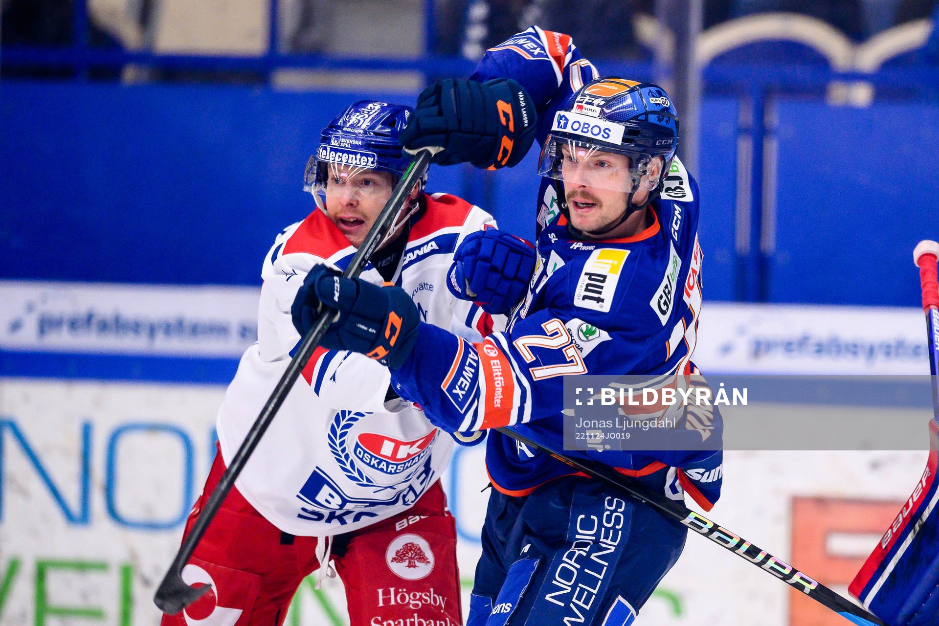 Oskarshamns Niclas Burström och Växjös Martin Lundberg