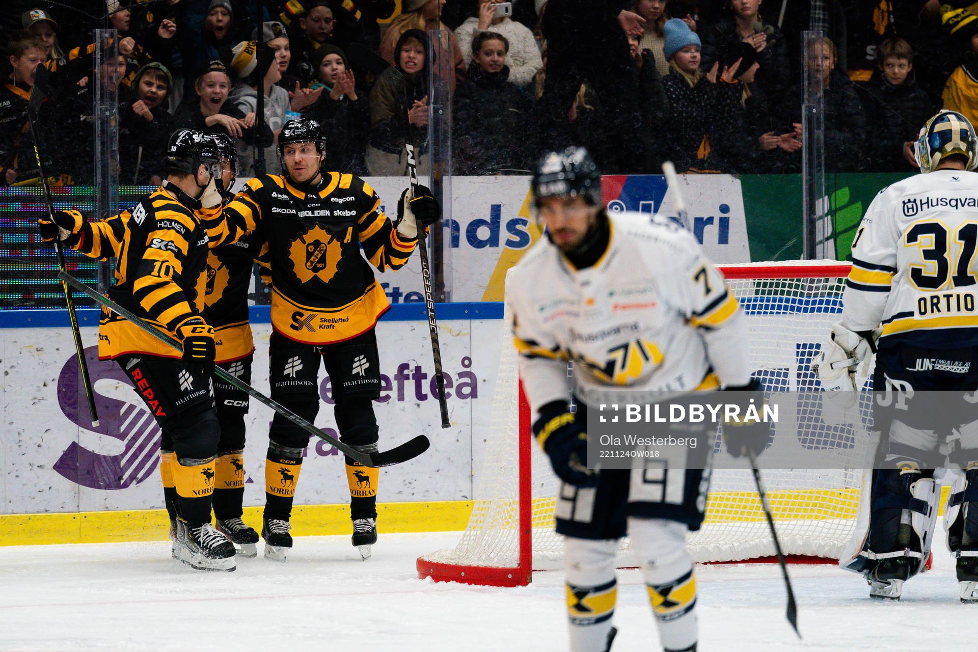 Skellefteås Pär Lindholm gör 1-0