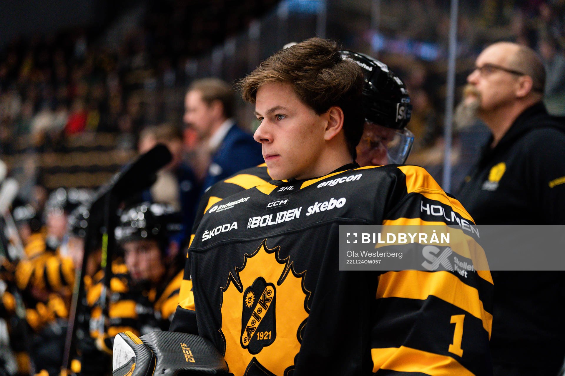 Skellefteås målvakt Viktor Stålberg