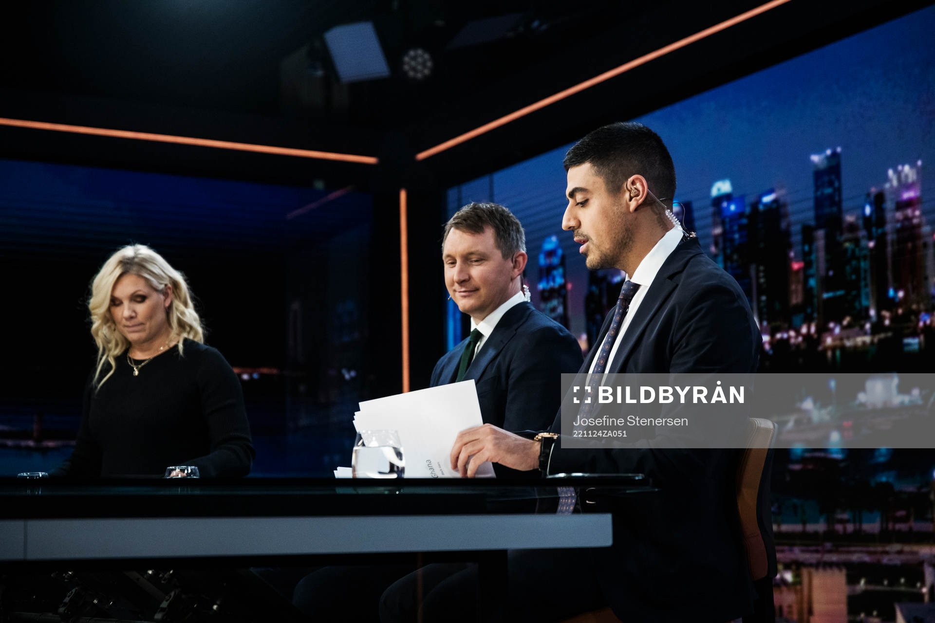 Anna Brolin, Kim Källström och Siavoush Fallahi